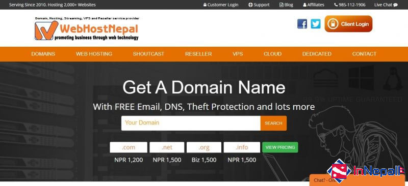 Web Host Nepal