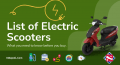 List of Electric Scooter