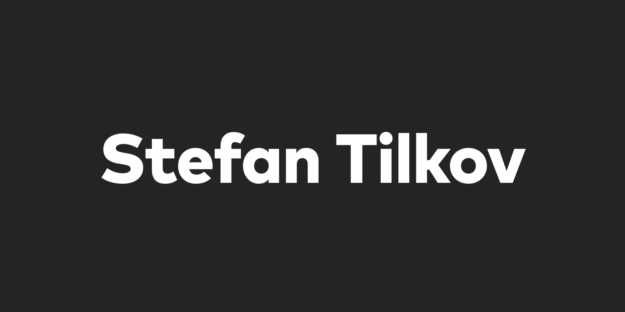 Stefan Tilkov - Vimarsana News