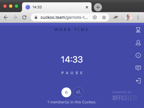 Cuckoo Web Timer