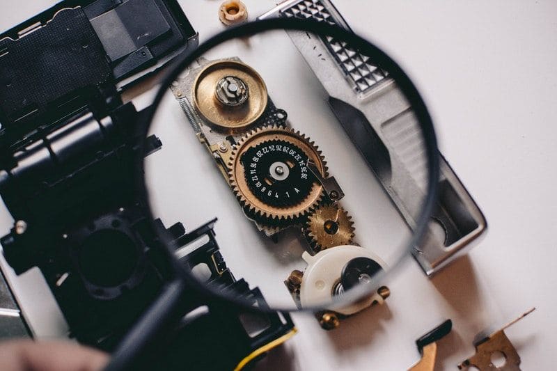 Magnification of a gear