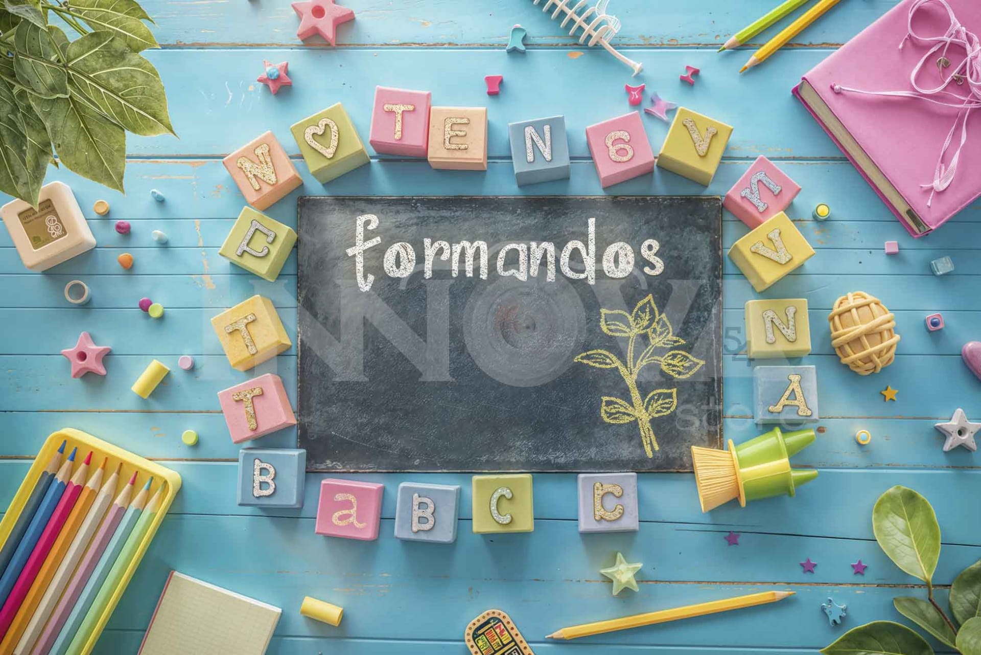 Fondo fotográfico Escolar — diseño 55