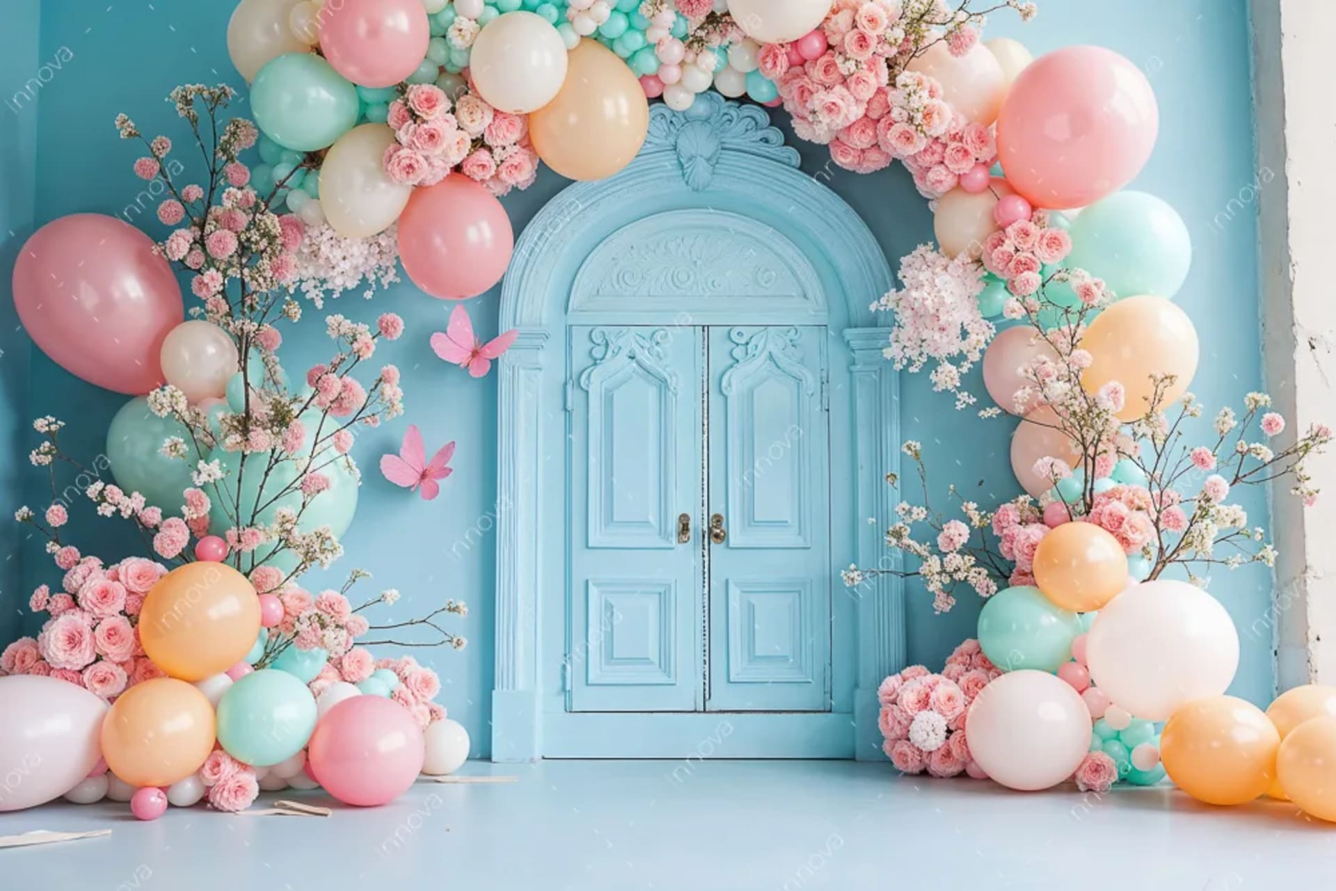 Fondo fotográfico Mariposas — diseño 53