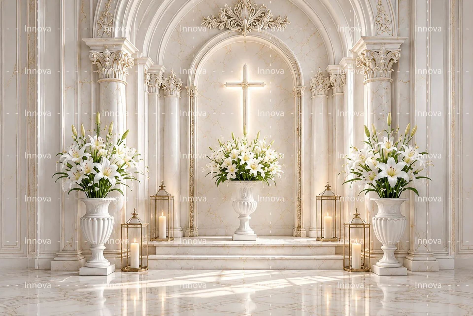 Fondo fotográfico Religioso — diseño 8