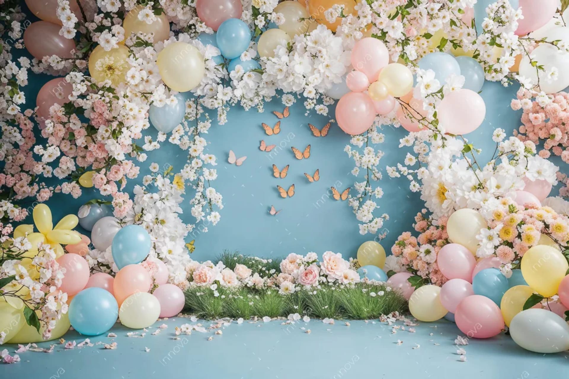 Fondo fotográfico Mariposas — diseño 48