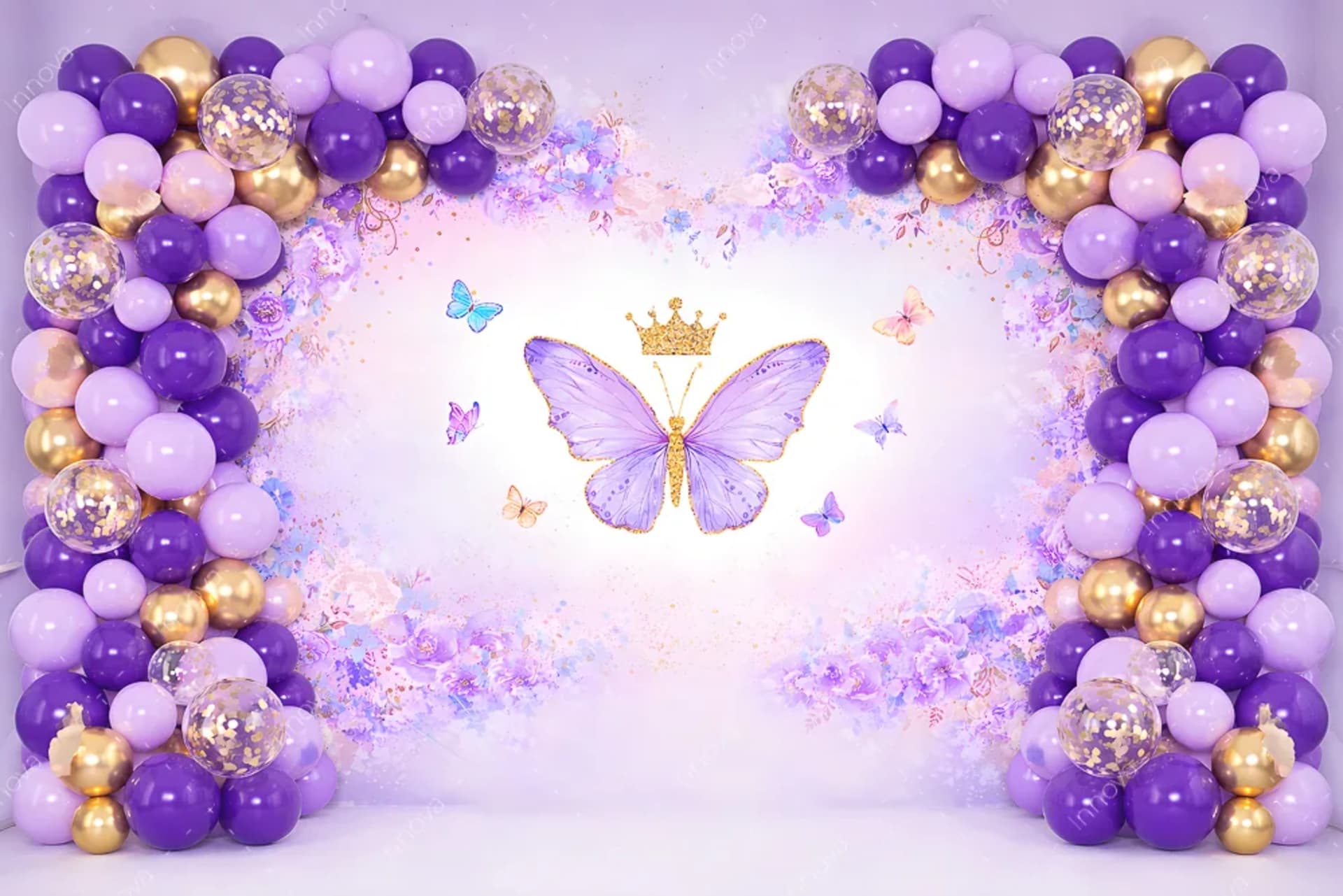Fondo fotográfico Mariposas — diseño 28