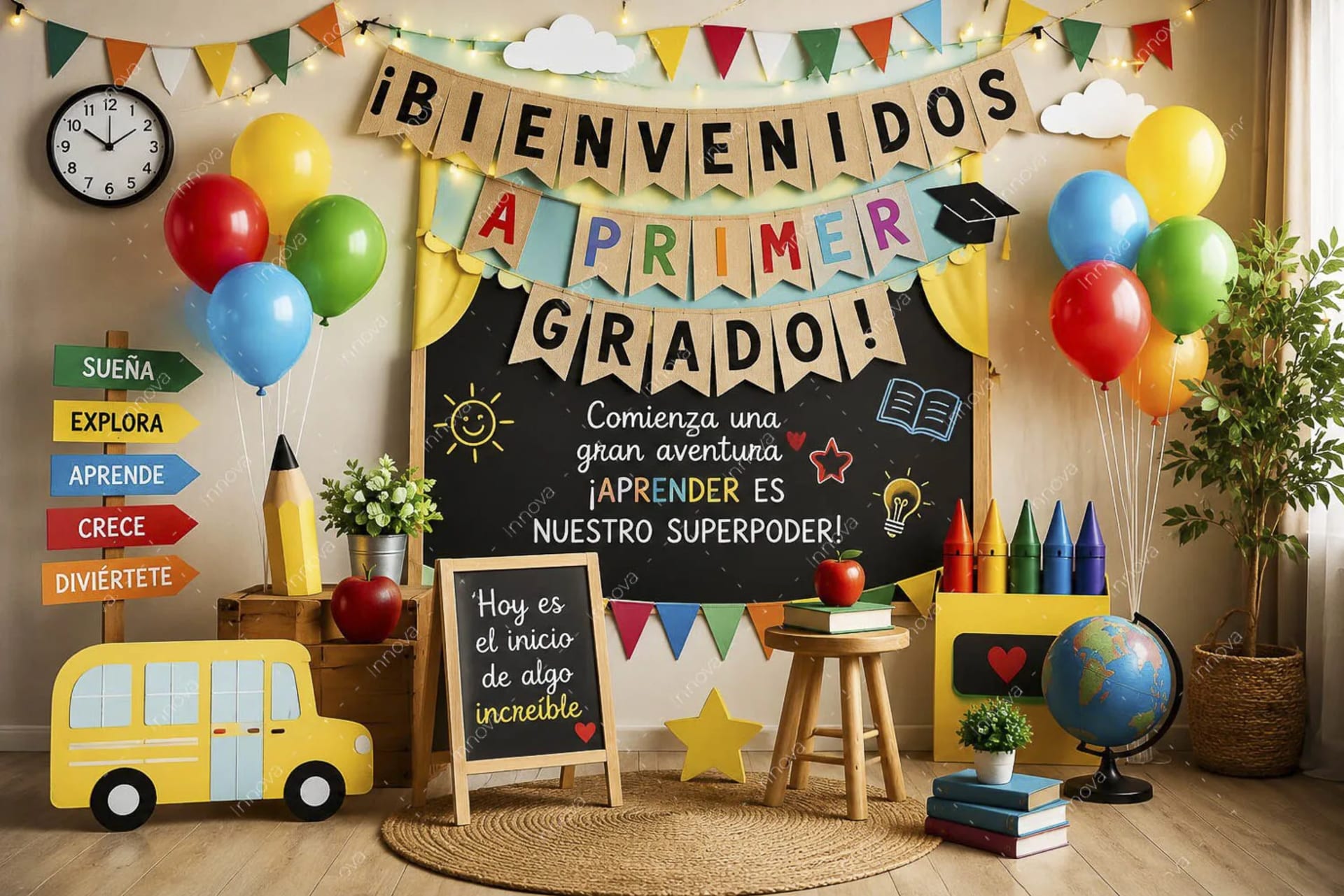 Fondo fotográfico Escolar — diseño 20