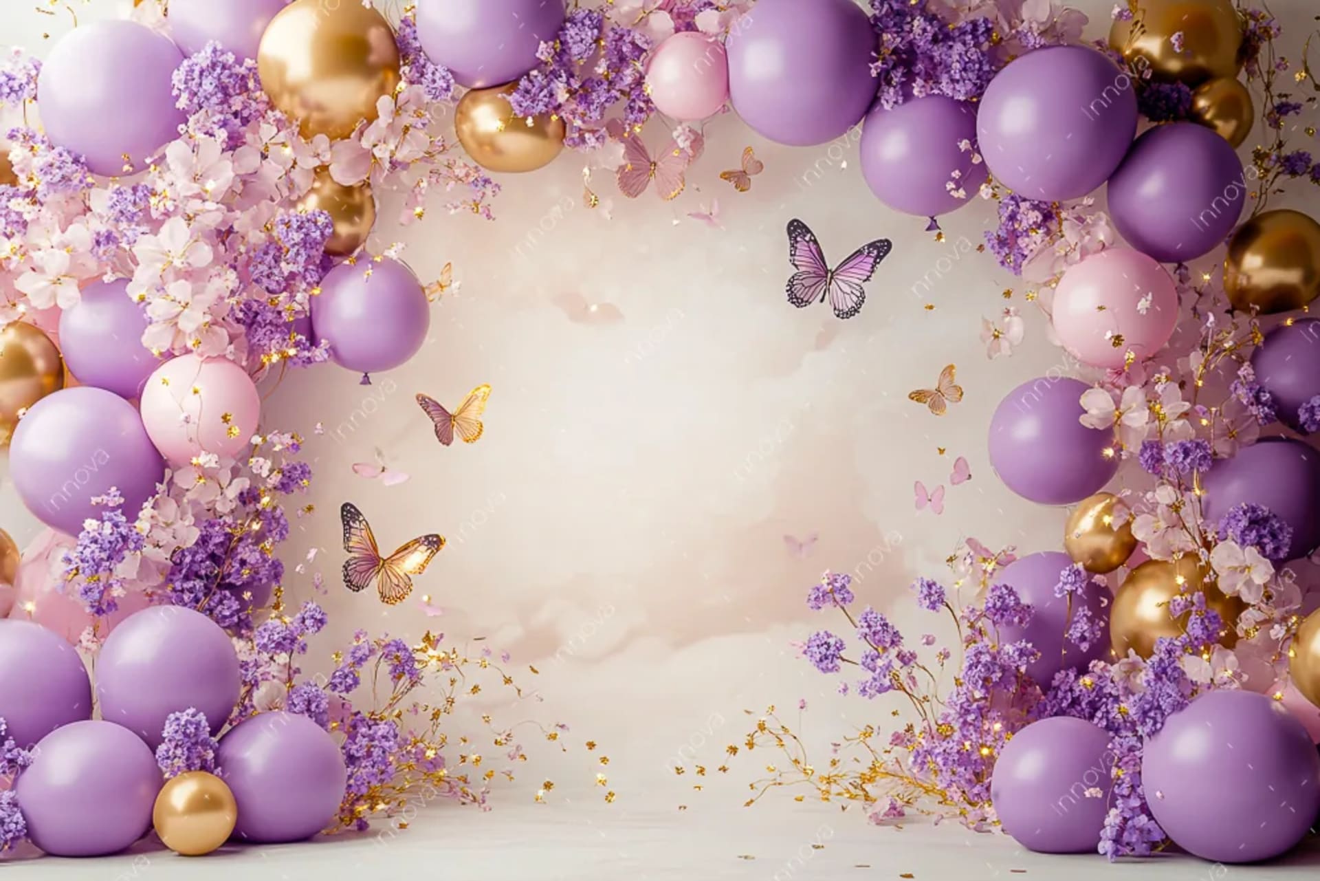 Fondo fotográfico Mariposas — diseño 41