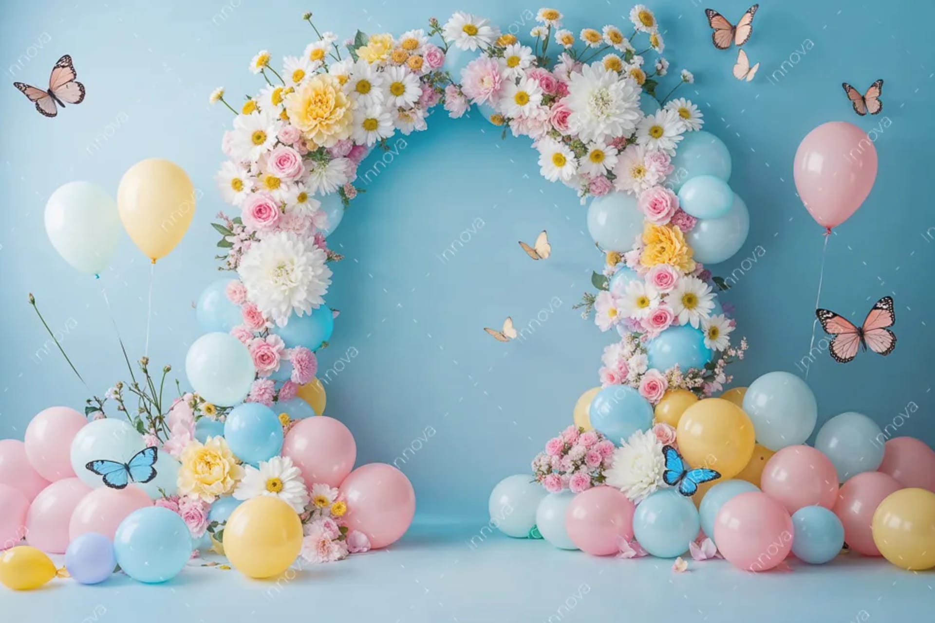 Fondo fotográfico Mariposas — diseño 43