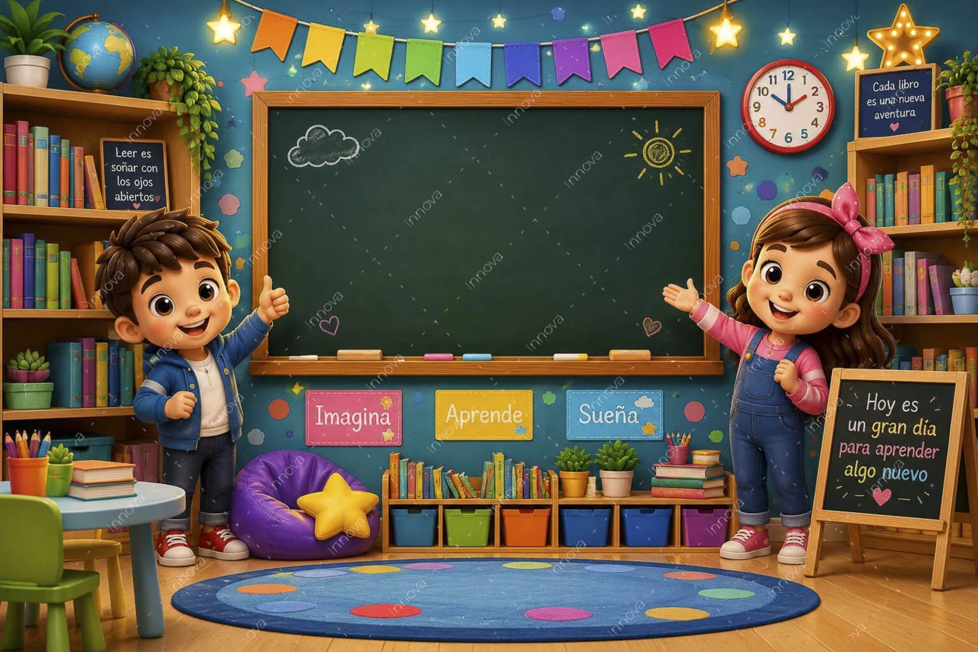Fondo fotográfico Escolar — diseño 35