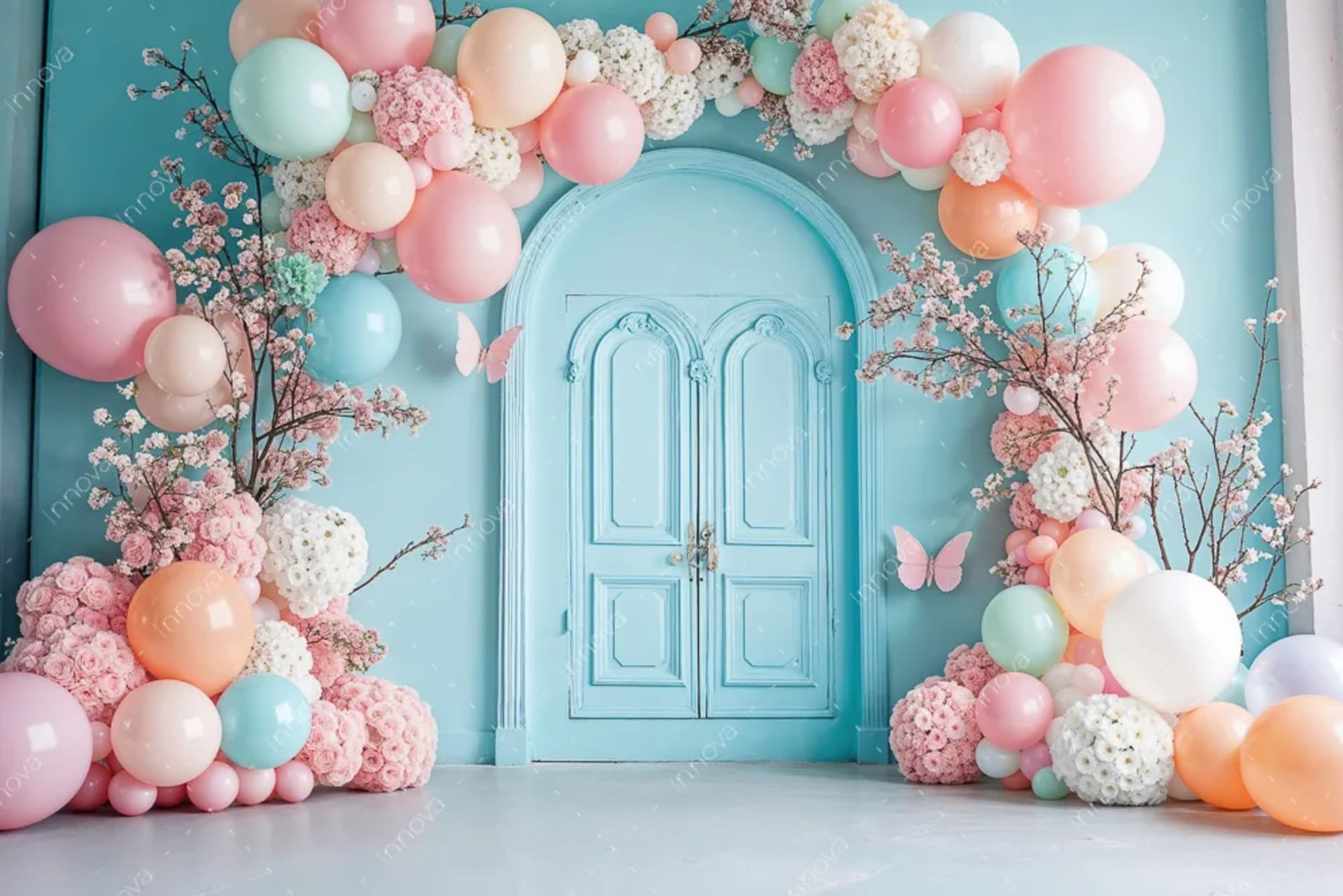 Fondo fotográfico Mariposas — diseño 42