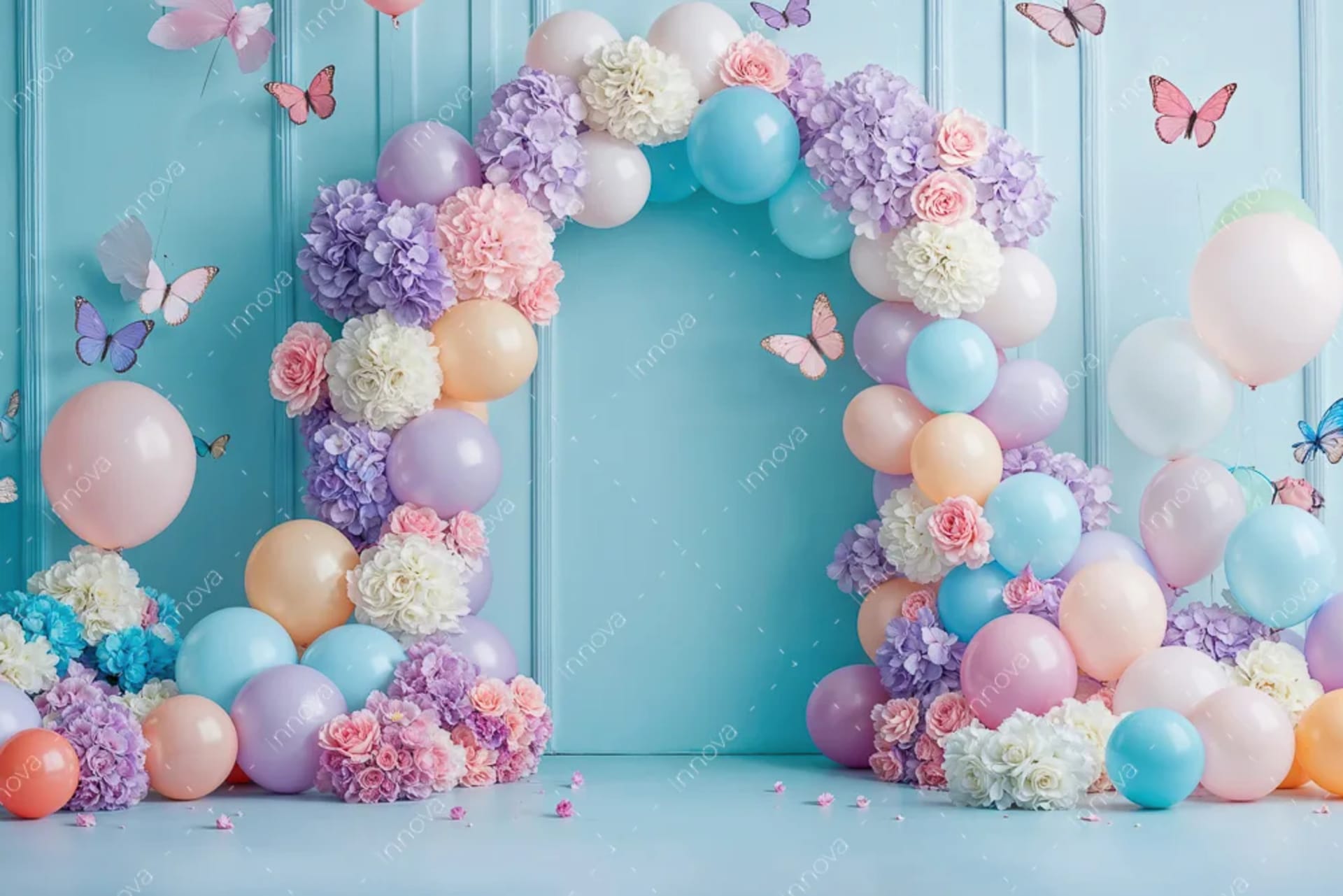 Fondo fotográfico Mariposas — diseño 44