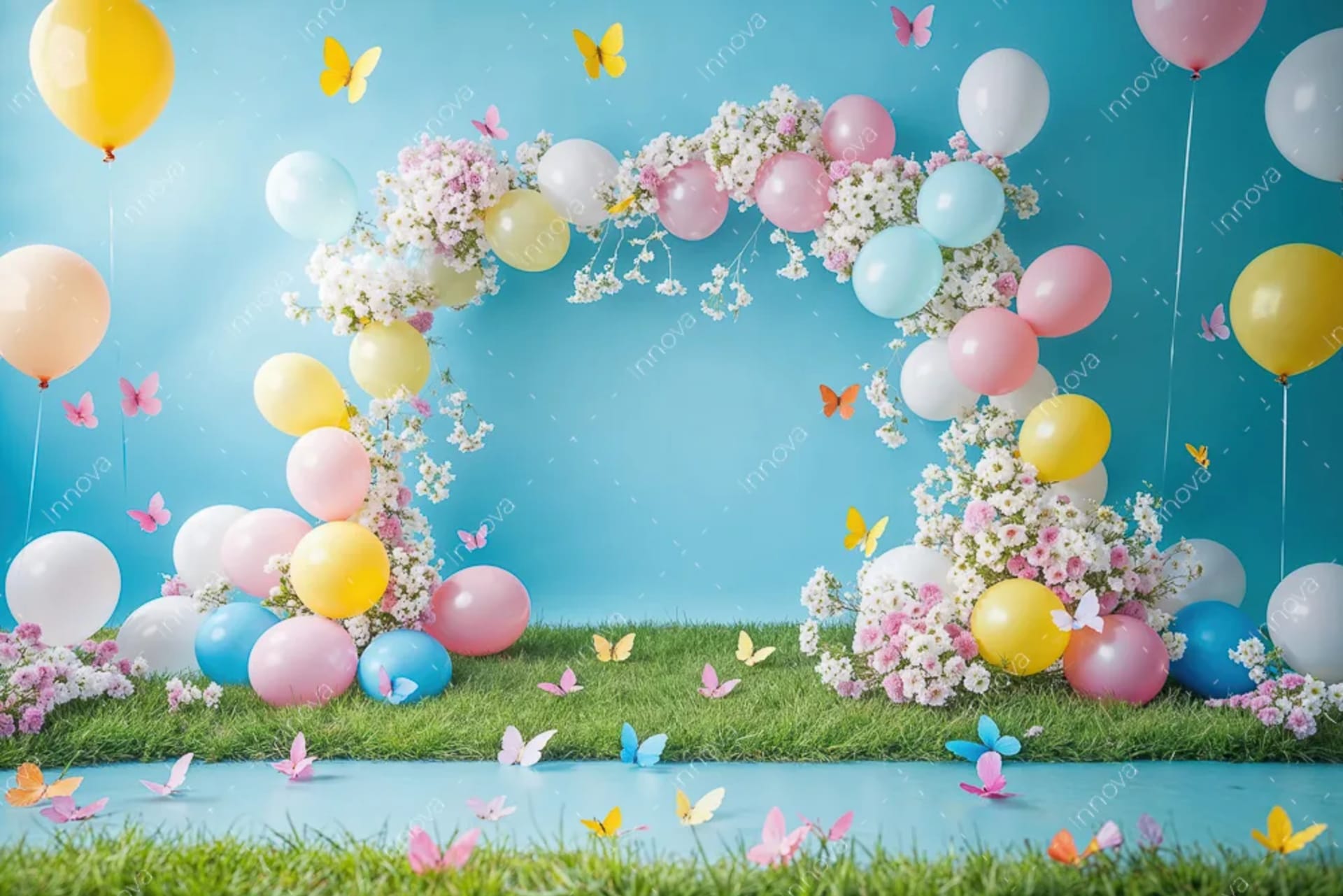 Fondo fotográfico Mariposas — diseño 46
