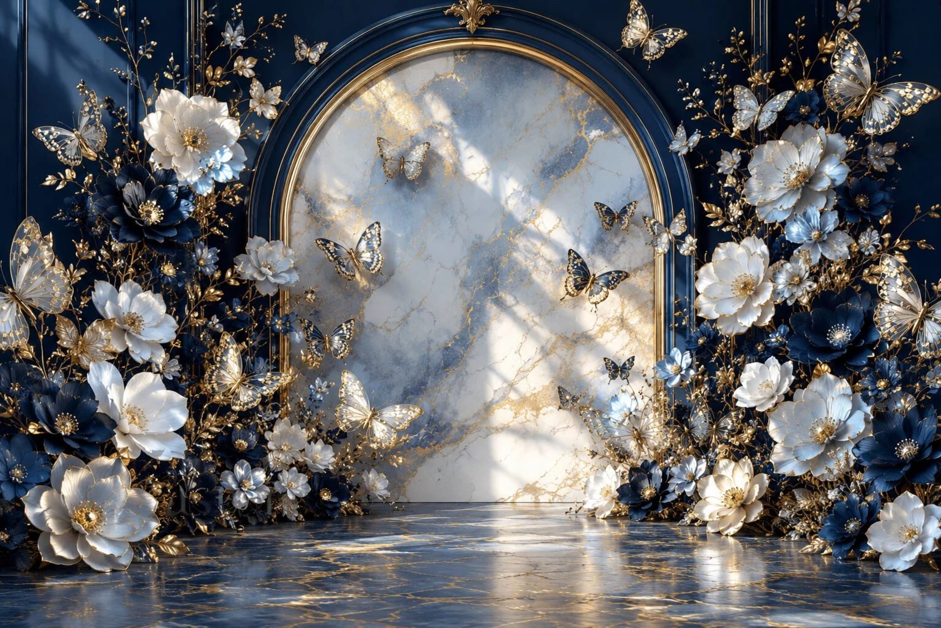 Fondo fotográfico Mariposas — diseño 14