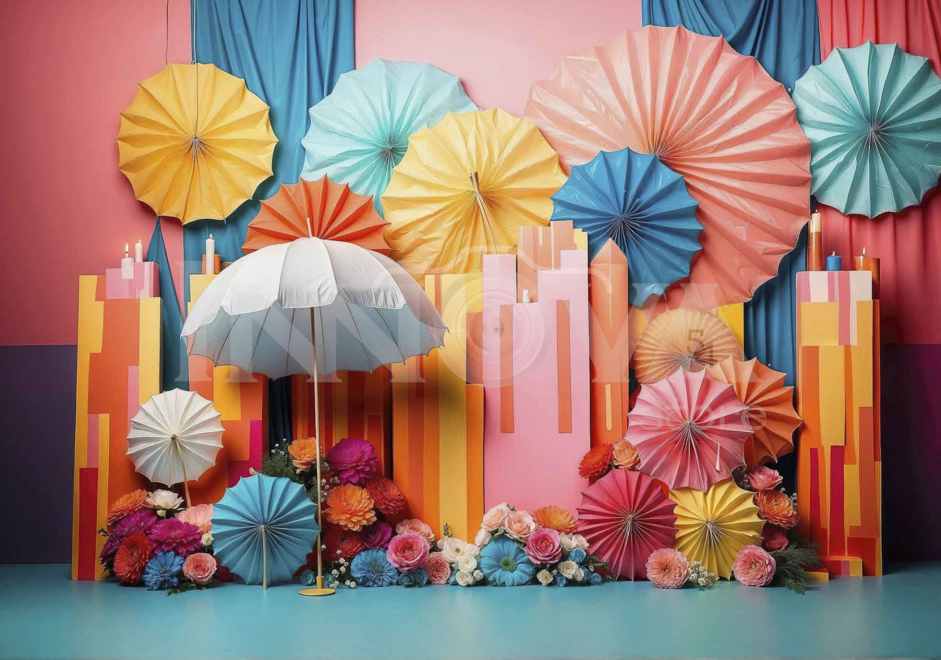 Fondo fotográfico Coloridos — diseño 8