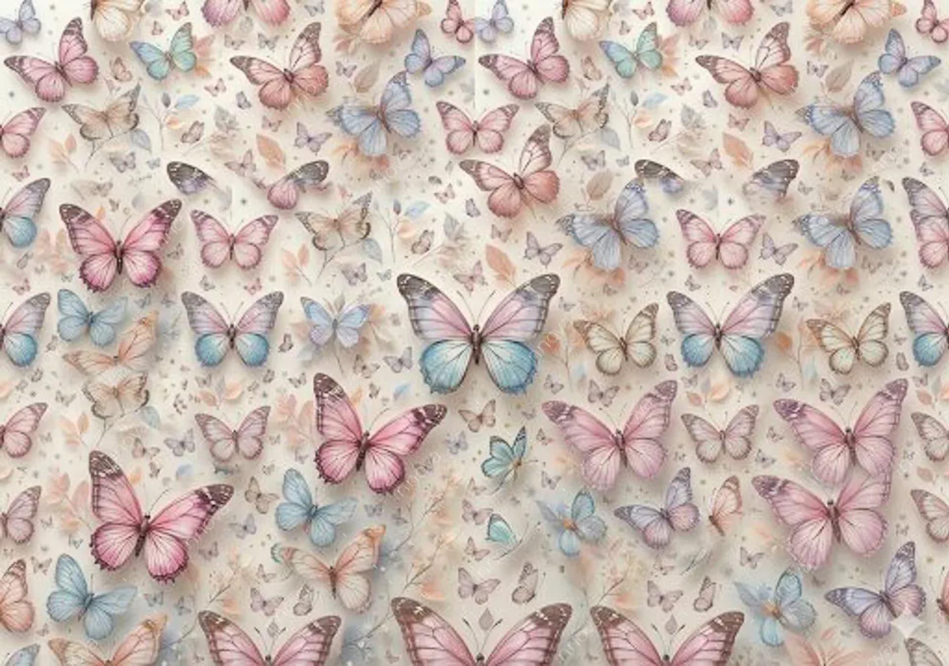 Fondo fotográfico Mariposas — diseño 11