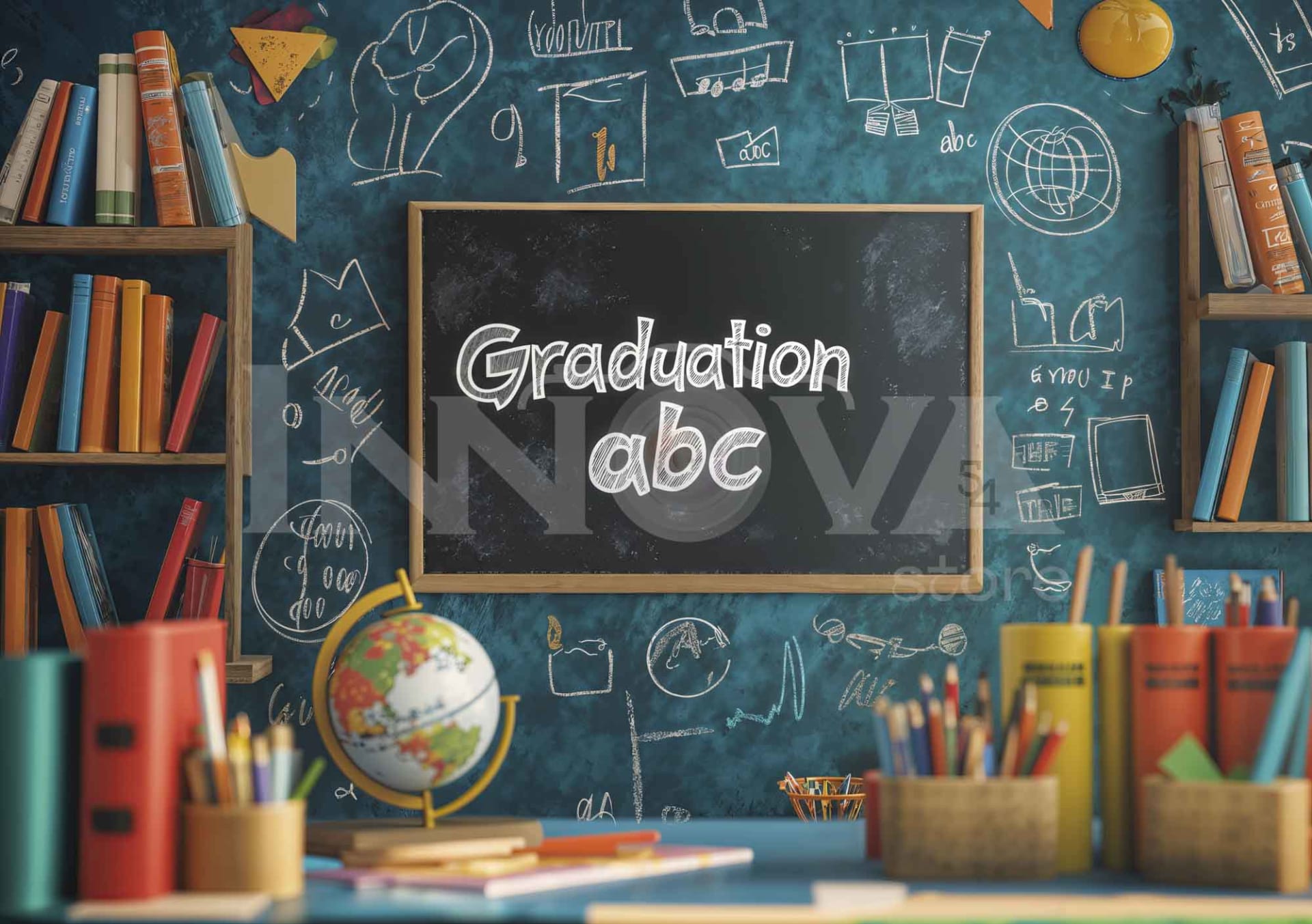 Fondo fotográfico Escolar — diseño 75