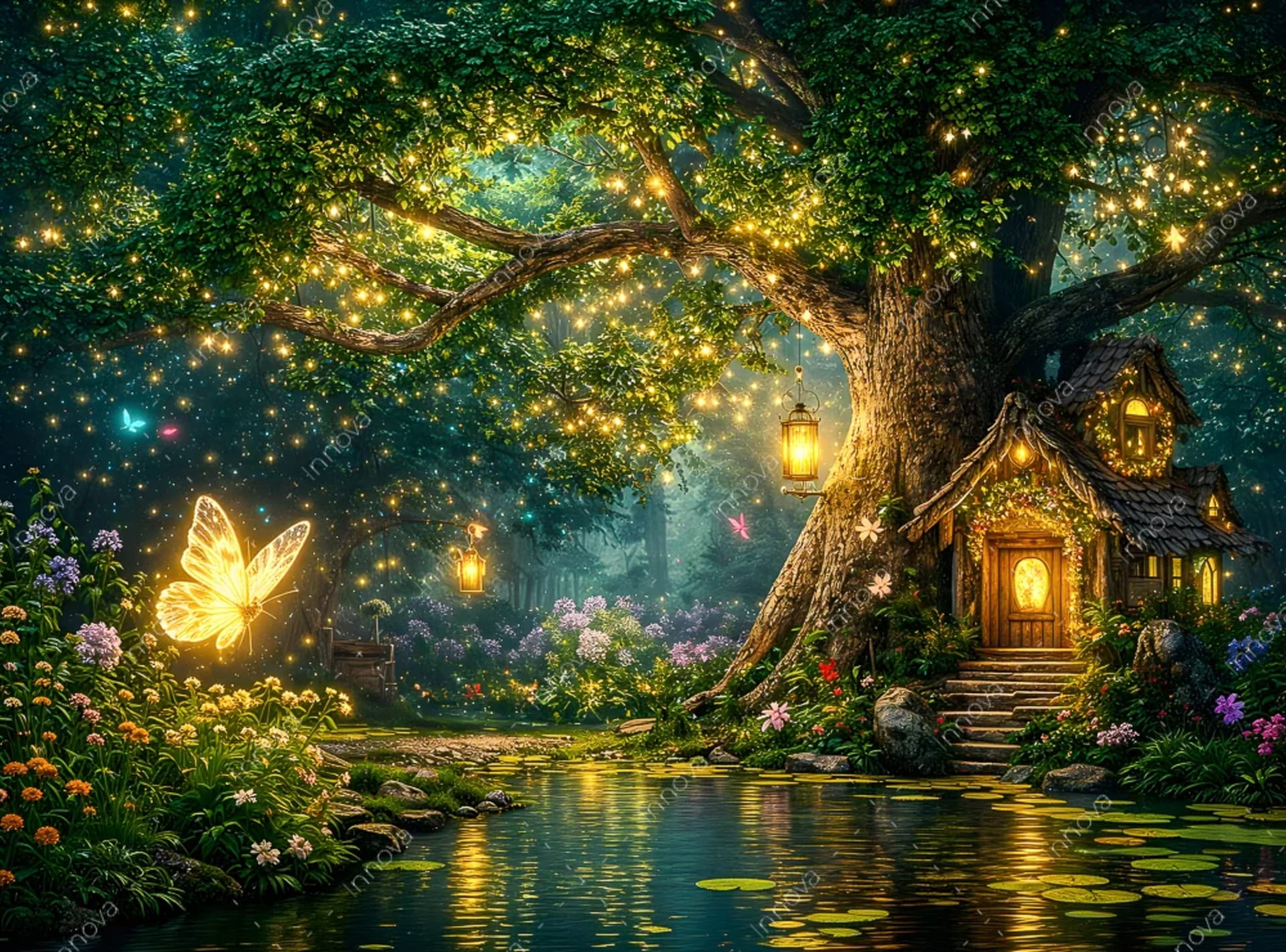 Fondo fotográfico Mariposas — diseño 37