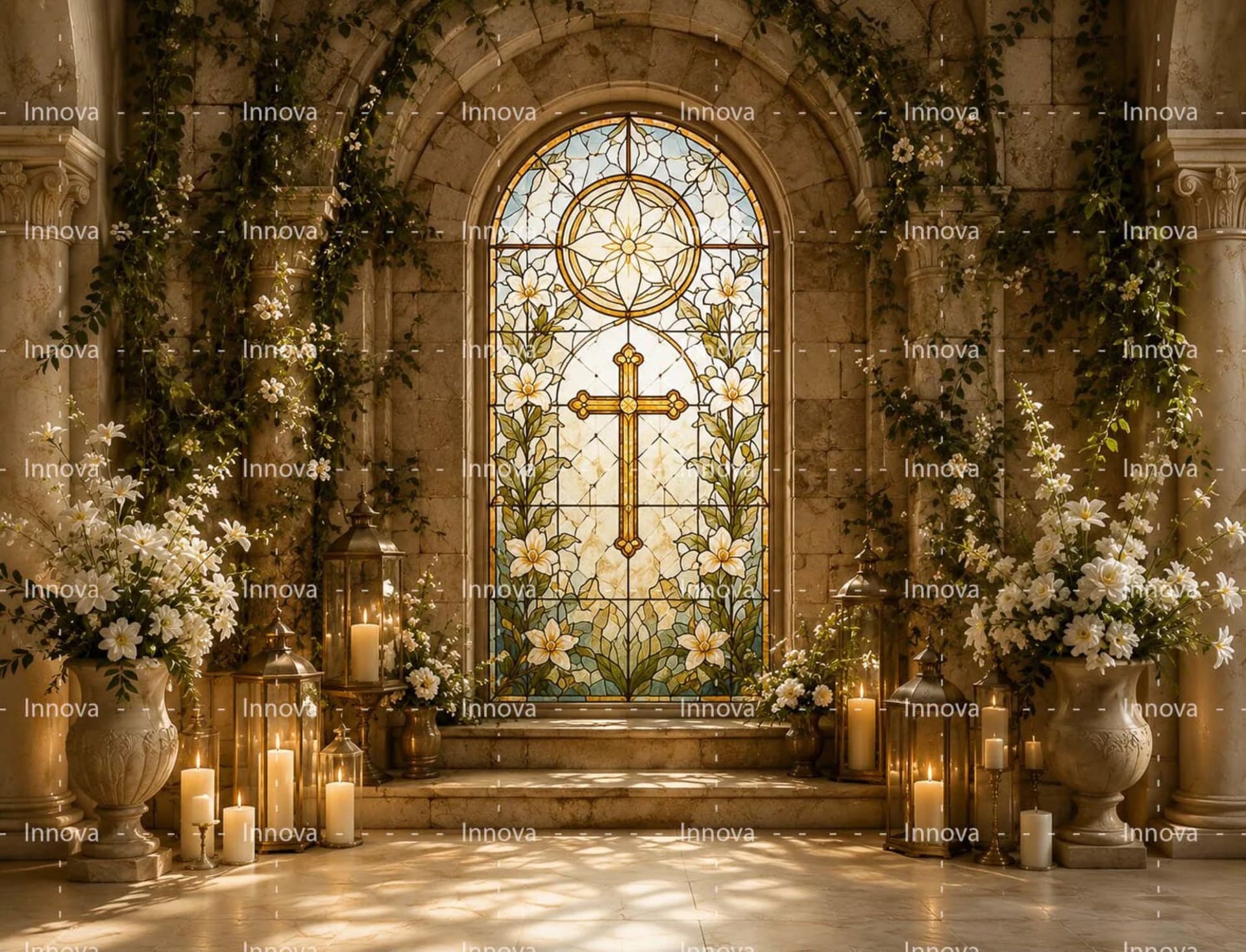 Fondo fotográfico Religioso — diseño 13