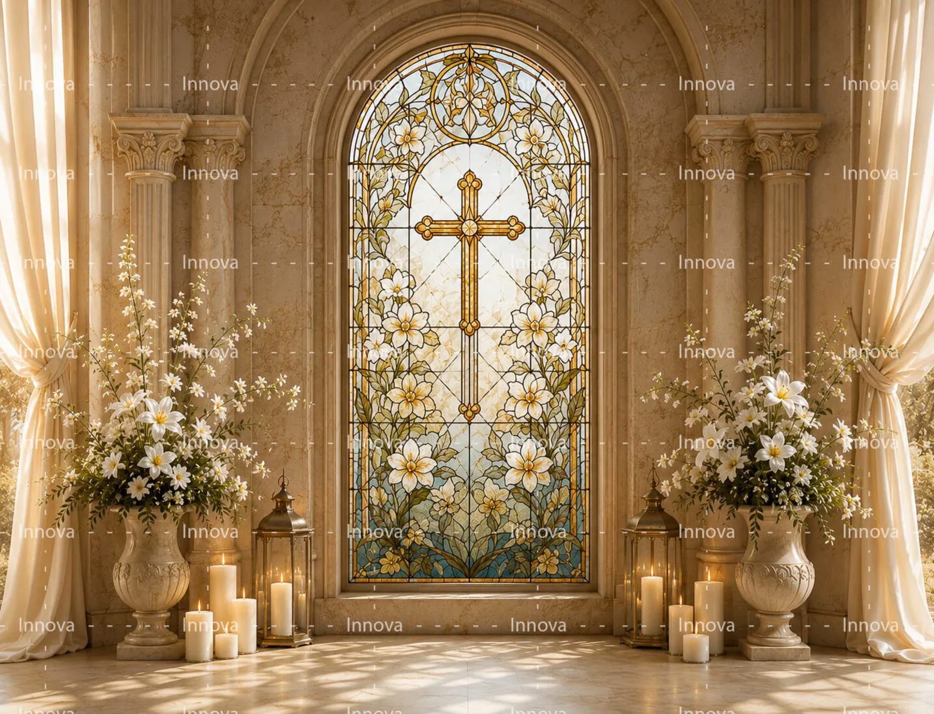 Fondo fotográfico Religioso — diseño 16