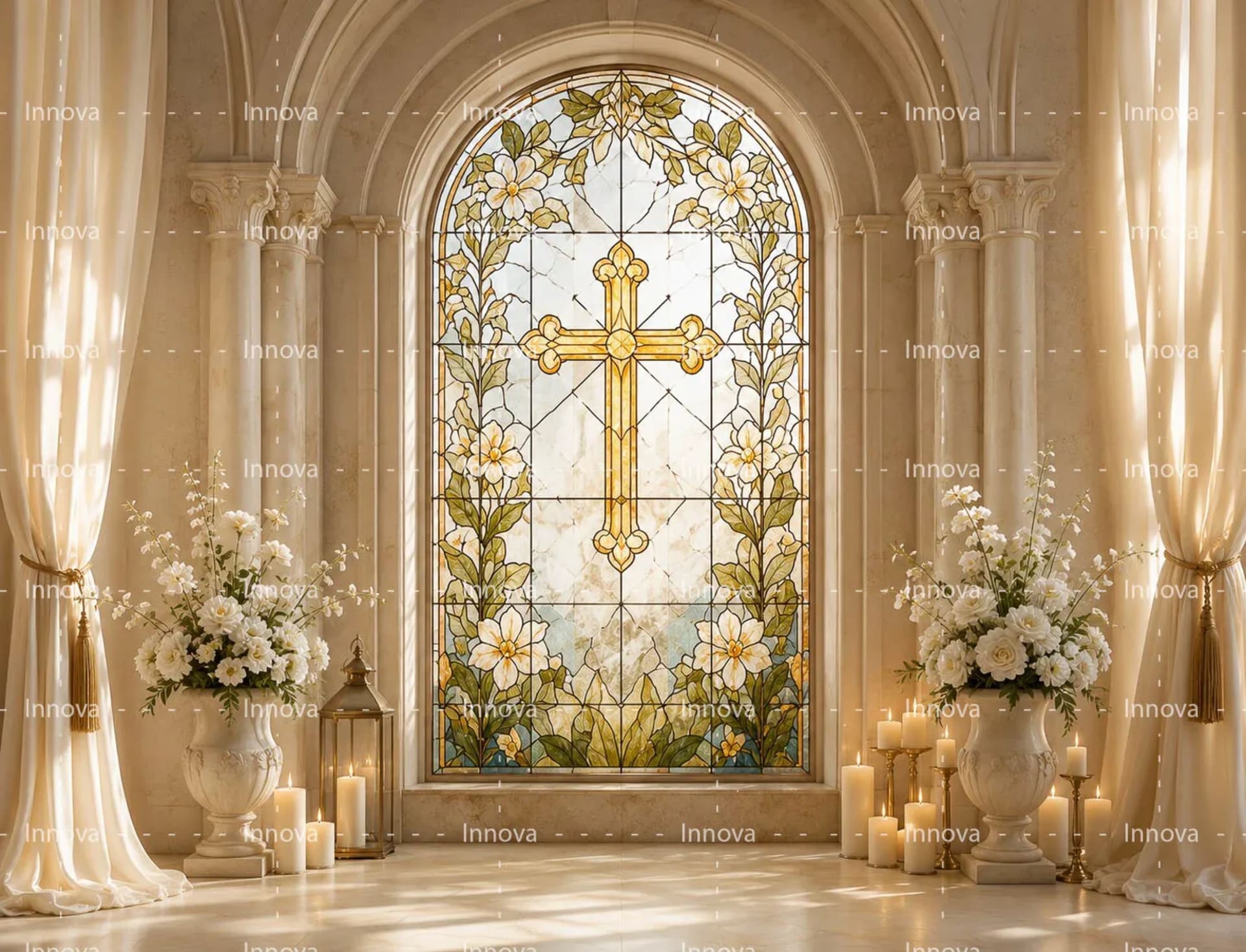 Fondo fotográfico Religioso — diseño 12