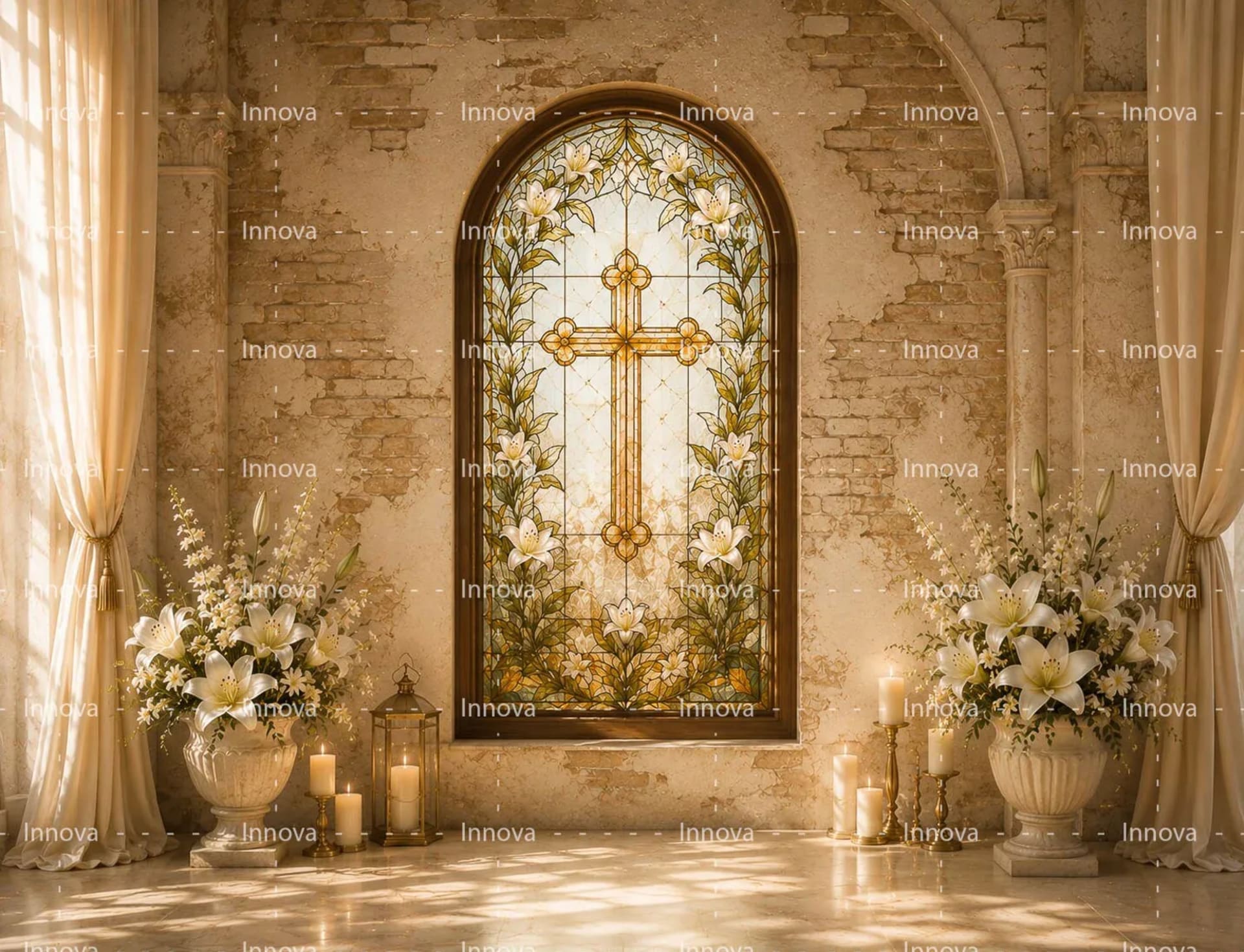 Fondo fotográfico Religioso — diseño 27