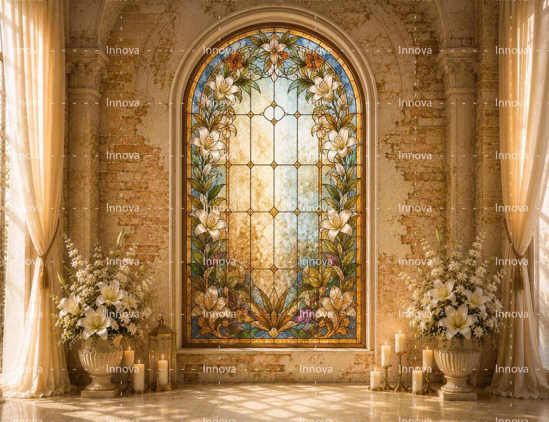 Fondo fotográfico Religioso — diseño 28