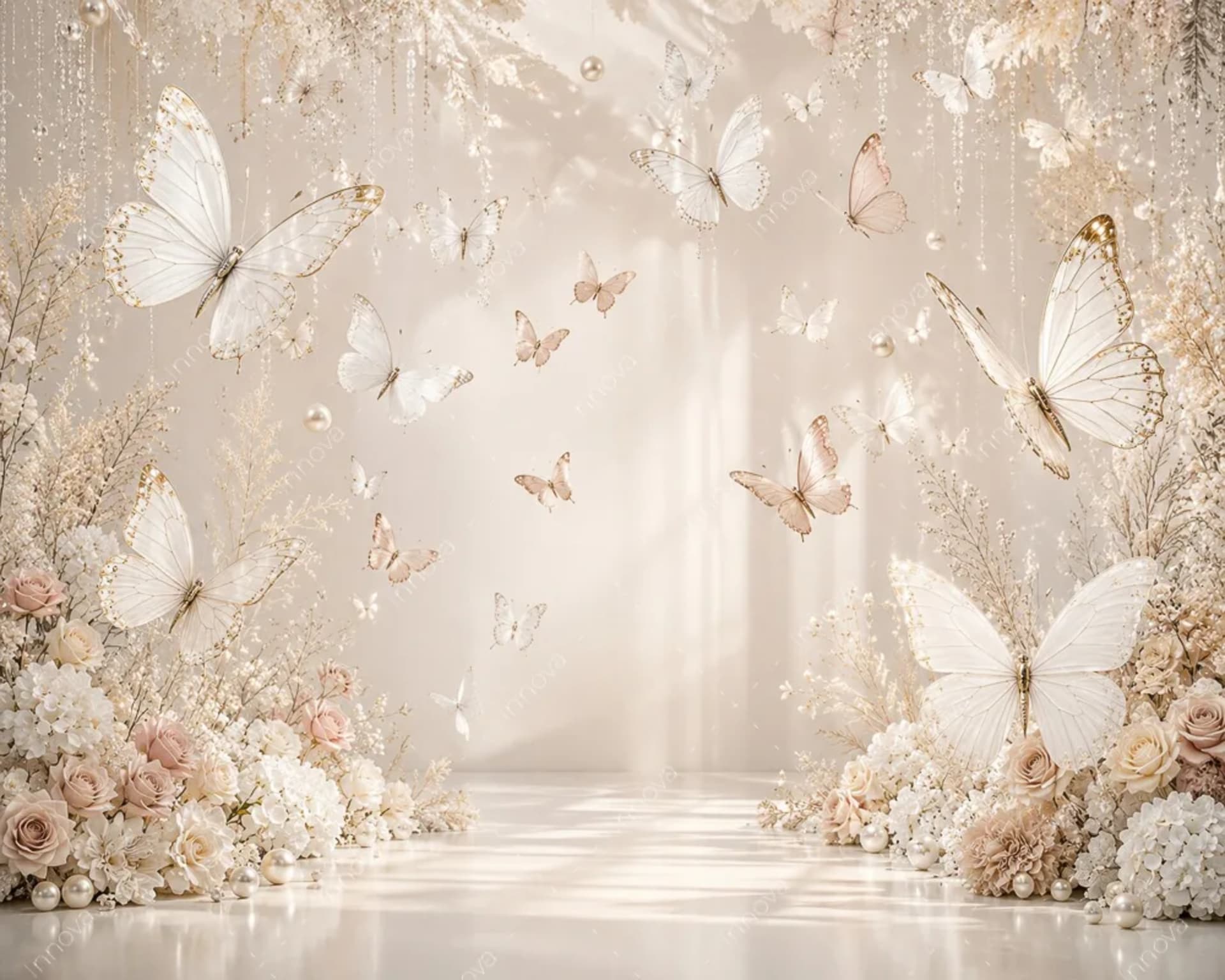 Fondo fotográfico Mariposas — diseño 29