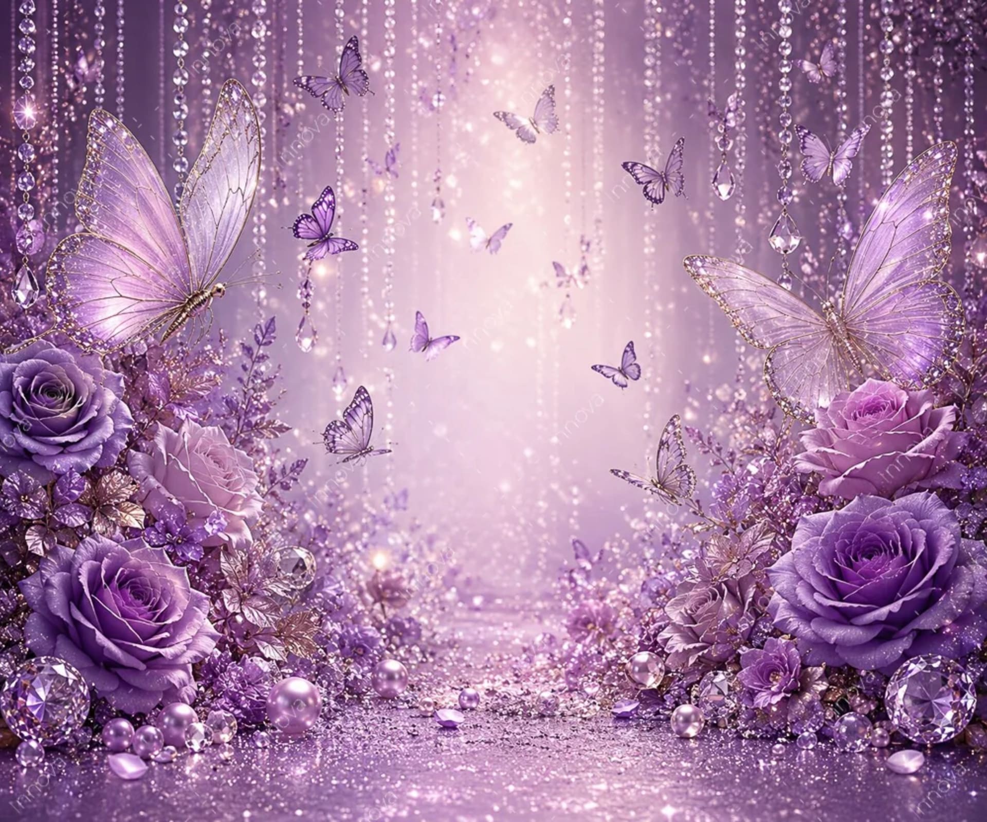 Fondo fotográfico Mariposas — diseño 24