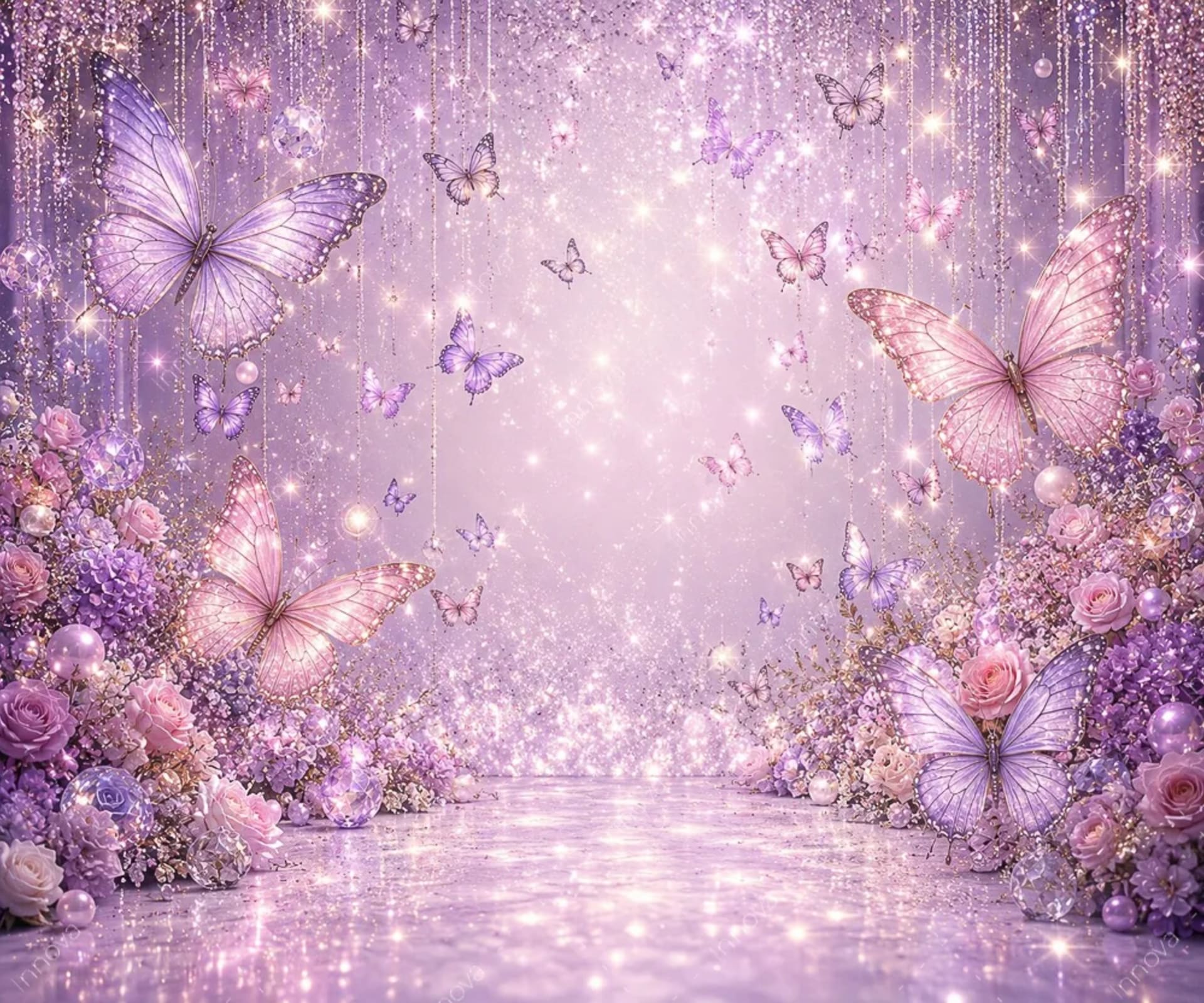 Fondo fotográfico Mariposas — diseño 32