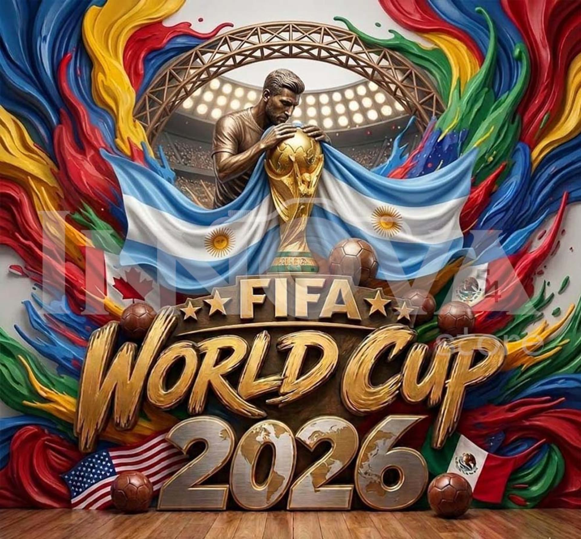Fondo fotográfico Futbol — diseño 59