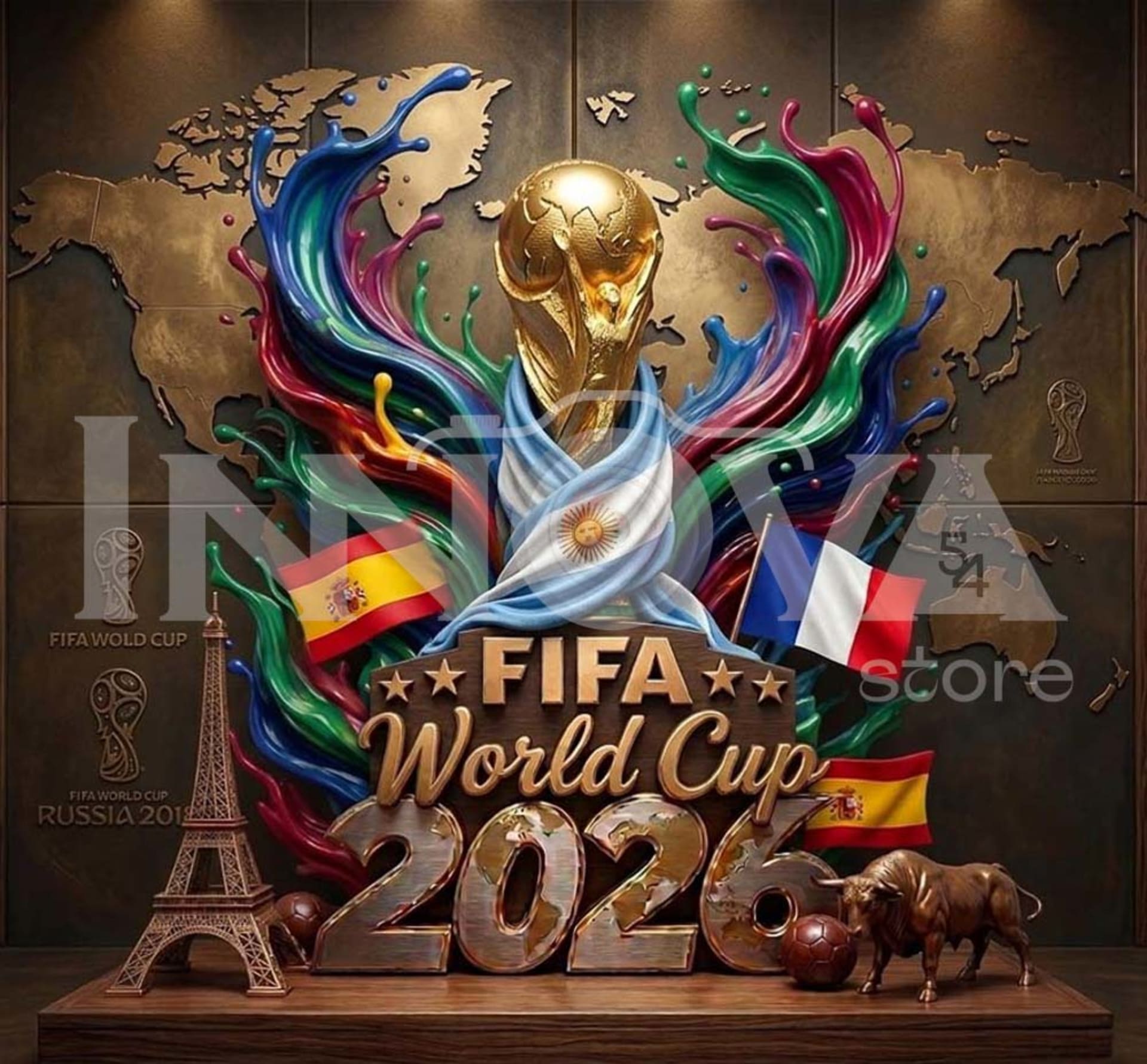 Fondo fotográfico Futbol — diseño 58