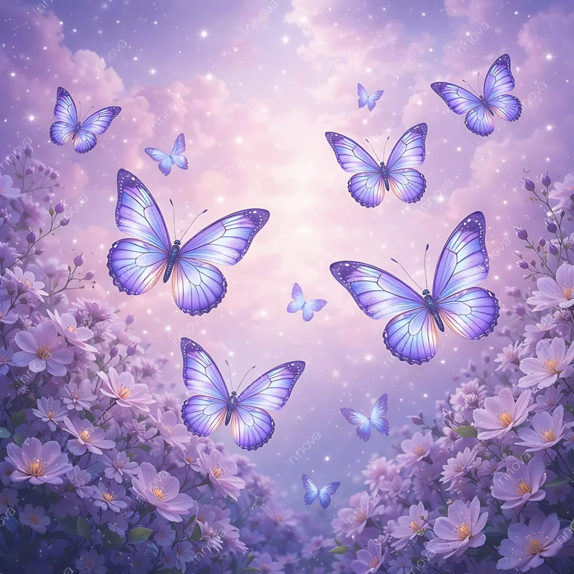 Fondo fotográfico Mariposas — diseño 27