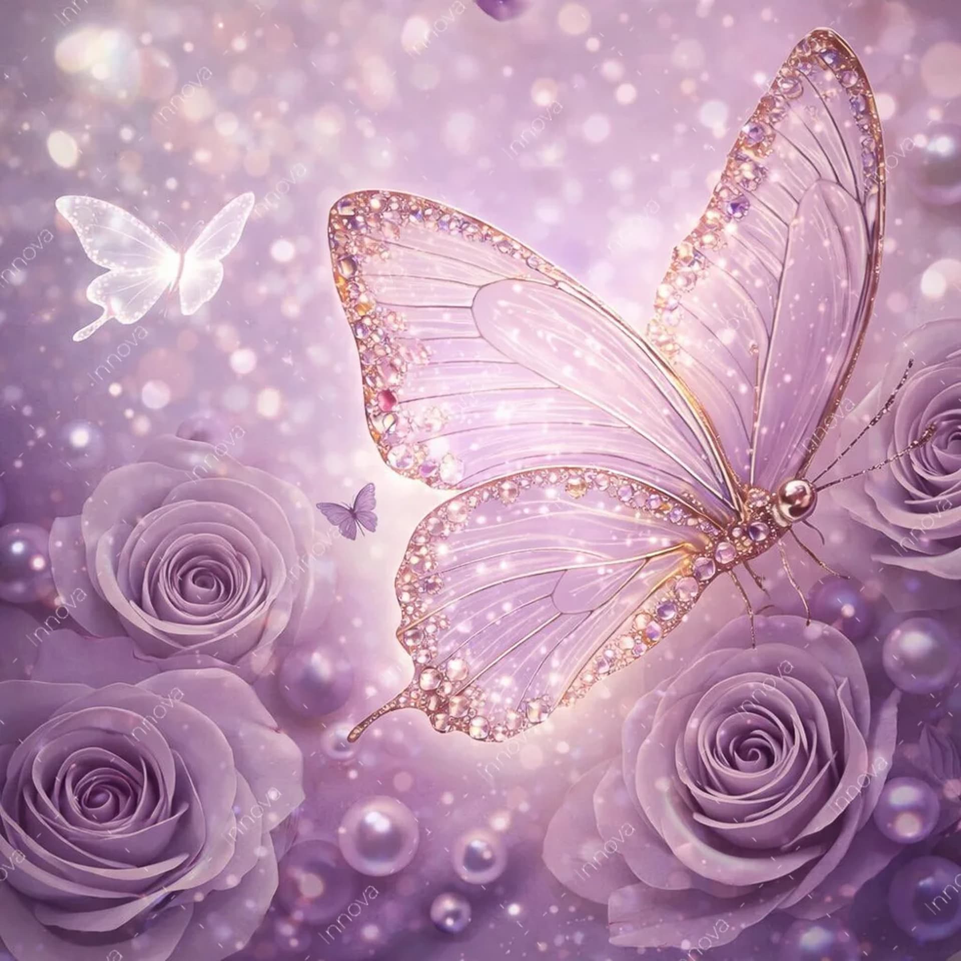 Fondo fotográfico Mariposas — diseño 9