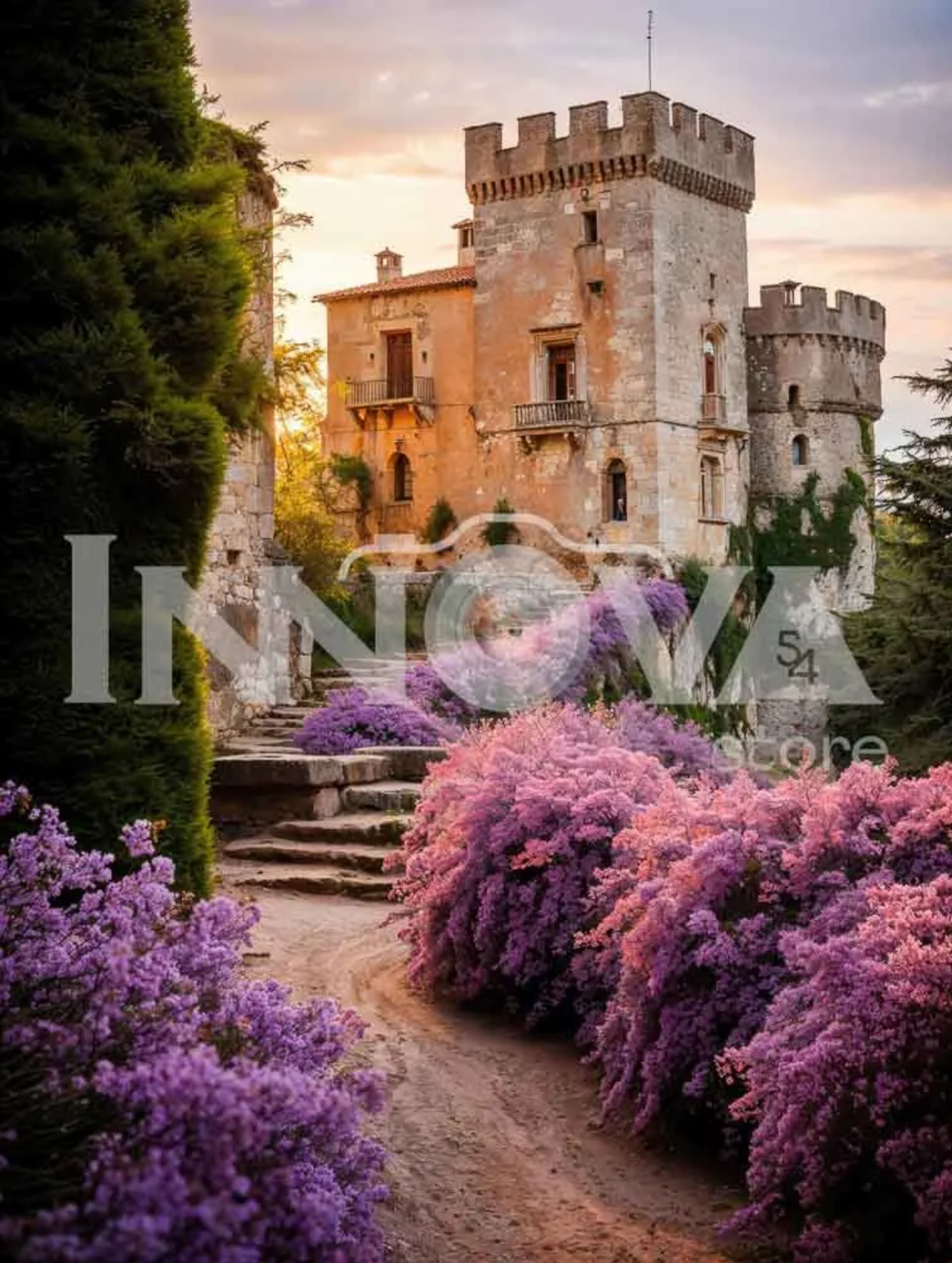 Fondo fotográfico Castillo — diseño 6