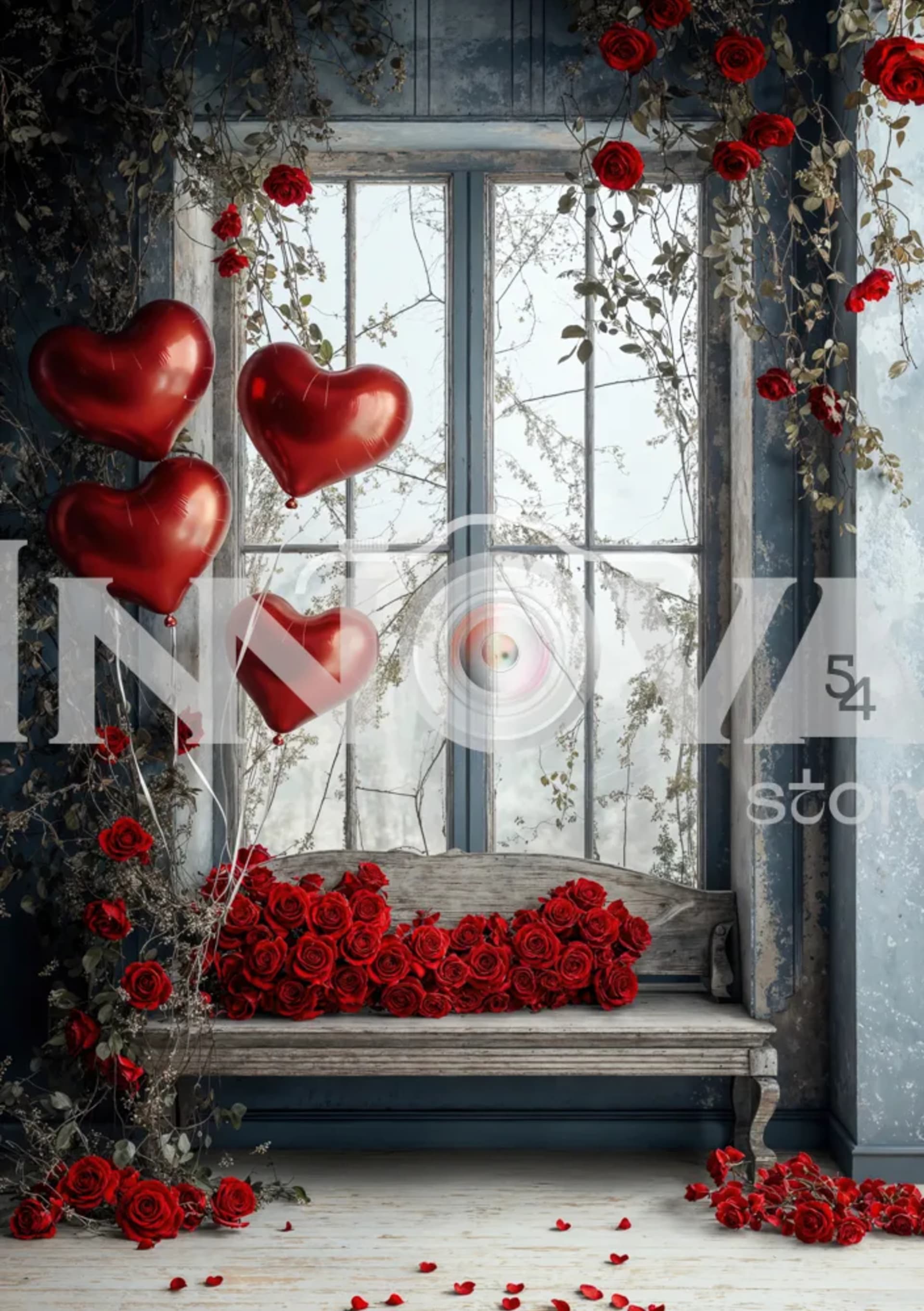 Fondo fotográfico San Valentin — diseño 4