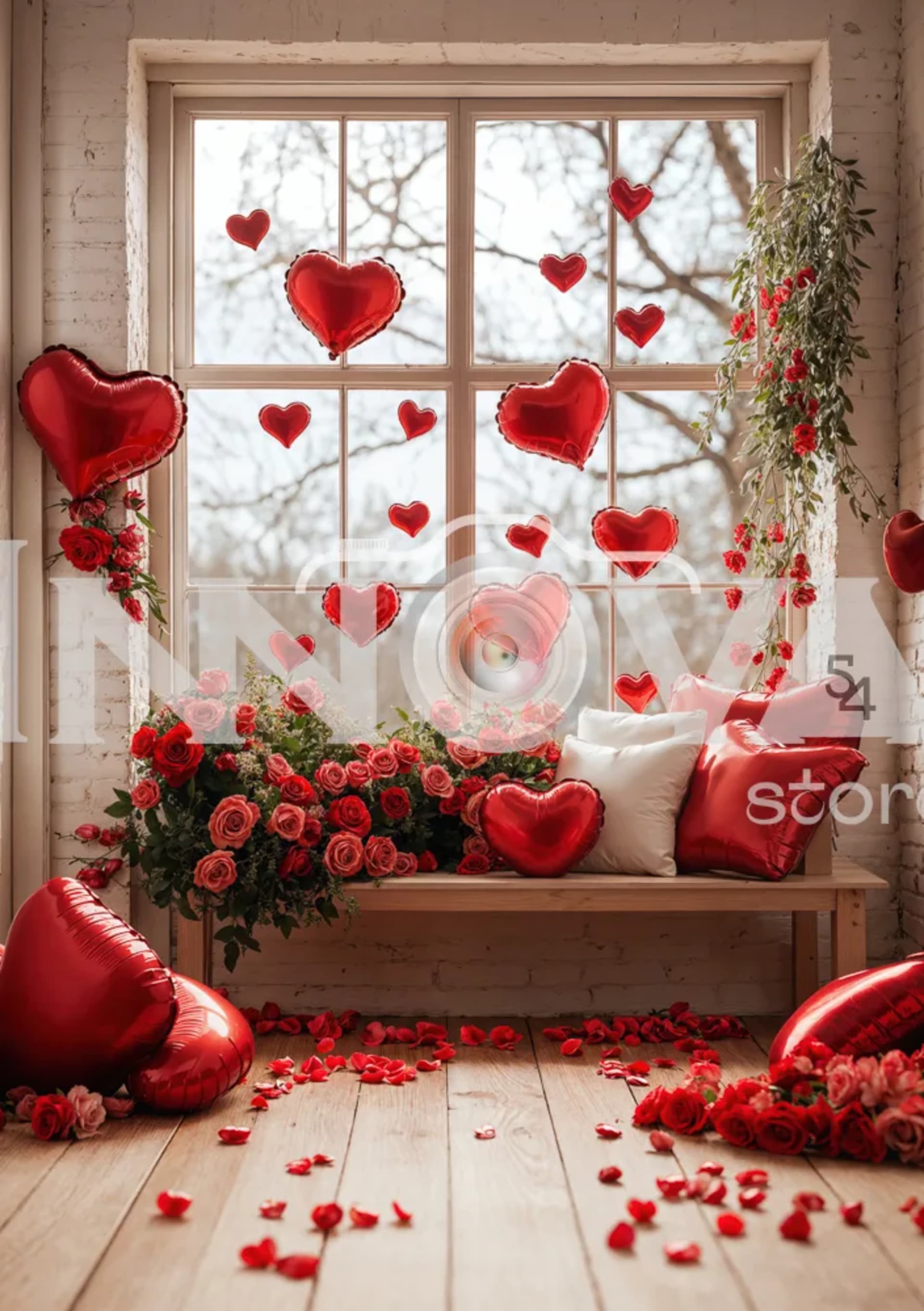 Fondo fotográfico San Valentin — diseño 7
