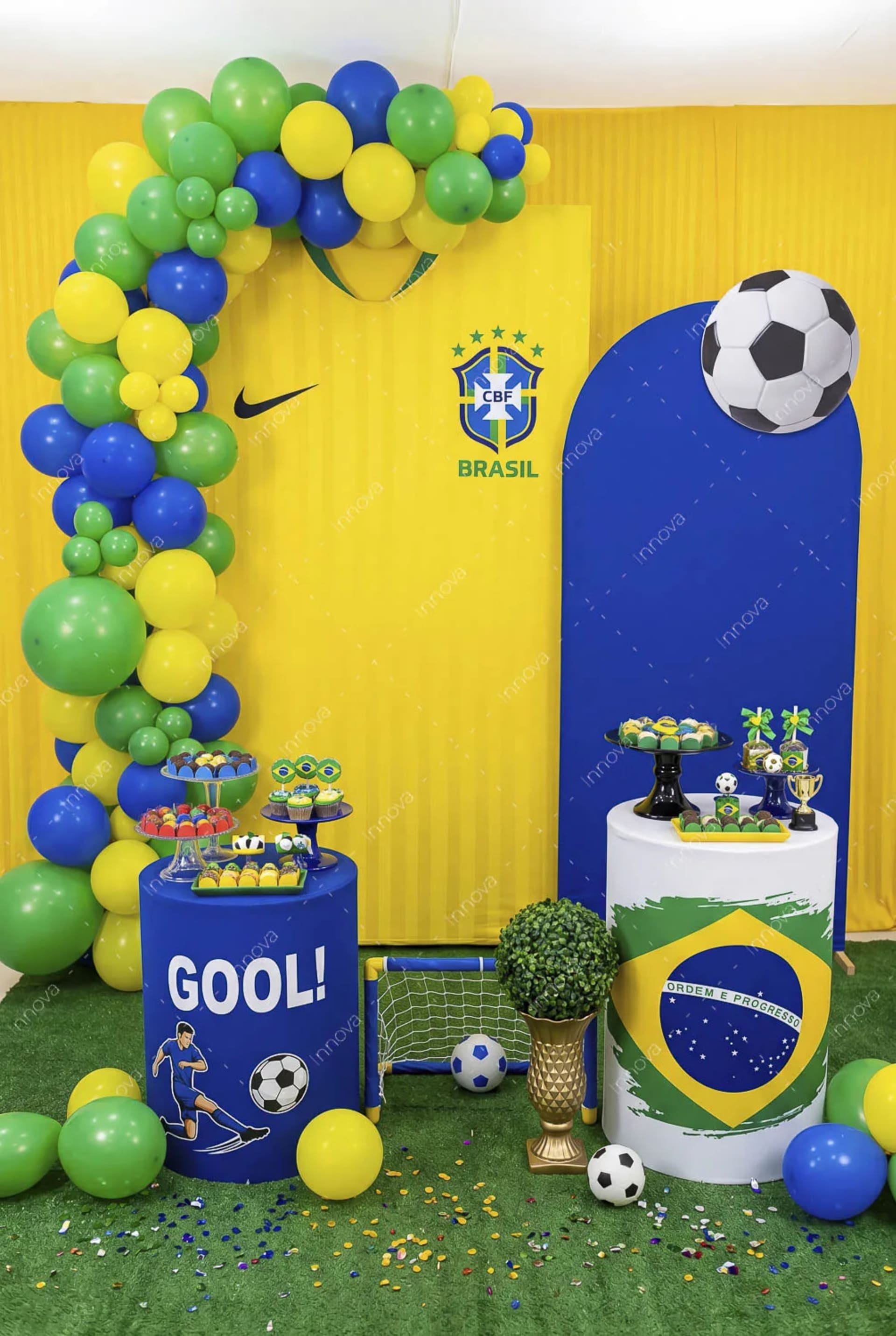 Fondo fotográfico Futbol — diseño 5