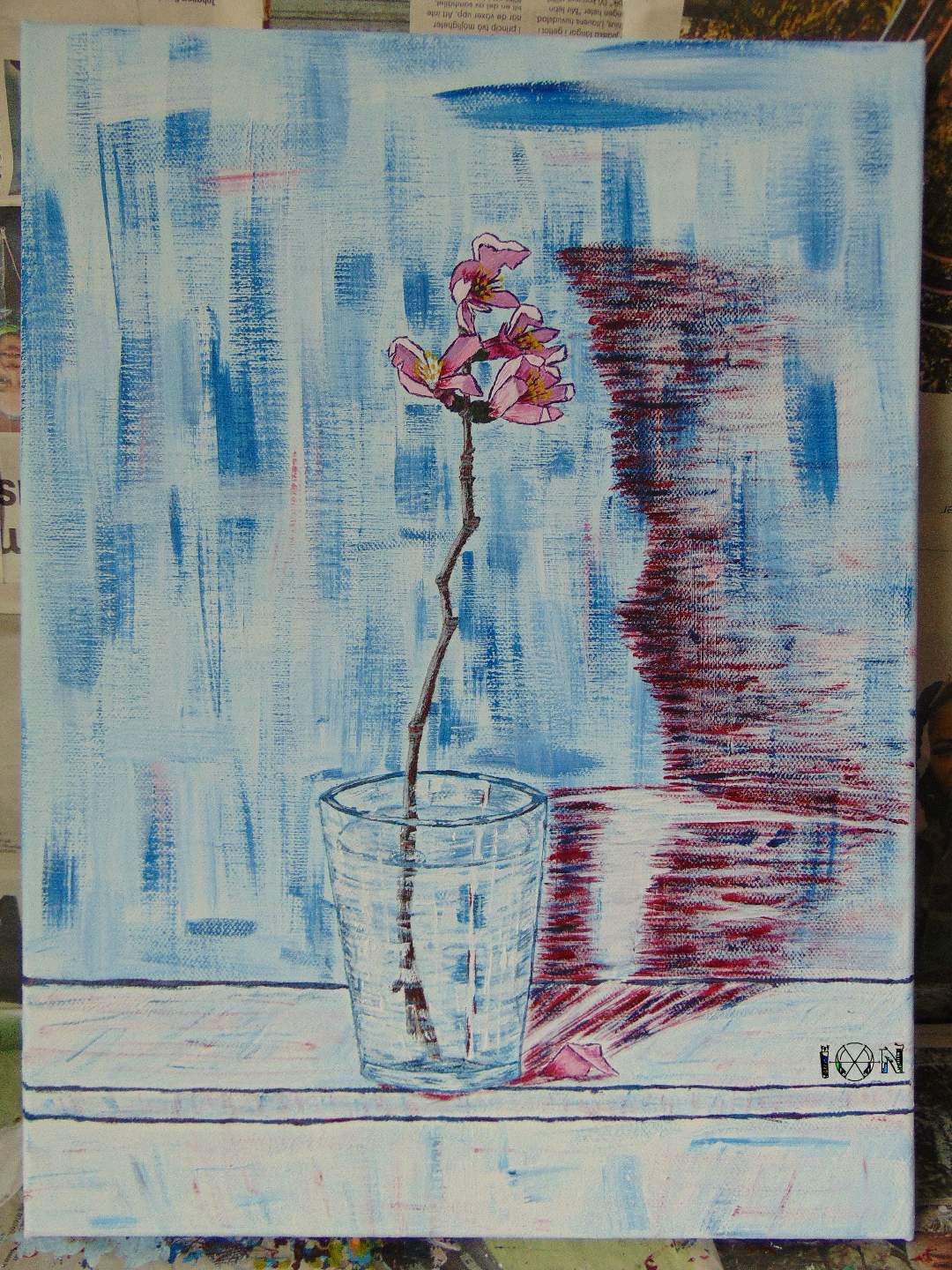 a picture of art work by artist inotila nghaamwa