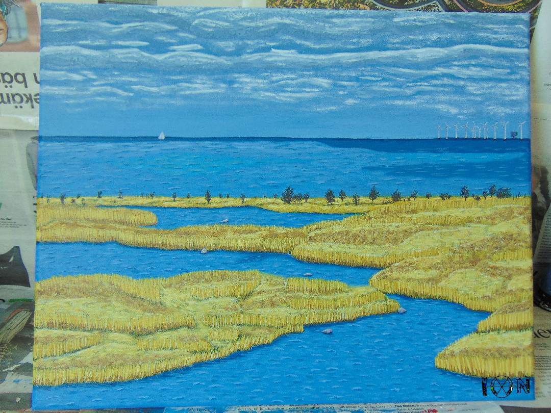 a picture of art work by artist inotila nghaamwa