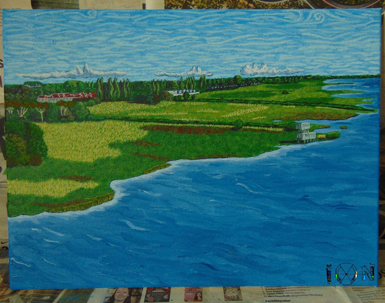 a picture of art work by artist inotila nghaamwa