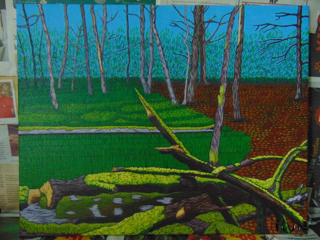 a picture of art work by artist inotila nghaamwa