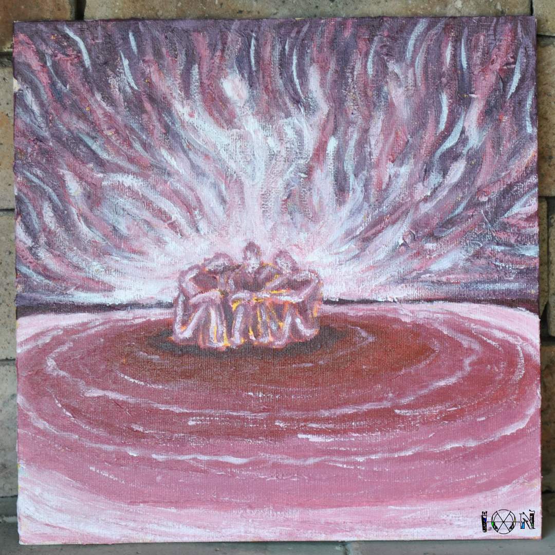 a picture of art work by artist inotila nghaamwa
