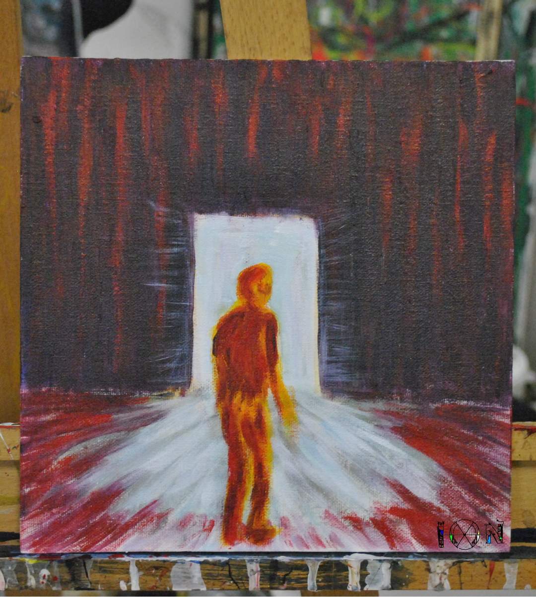 a picture of art work by artist inotila nghaamwa