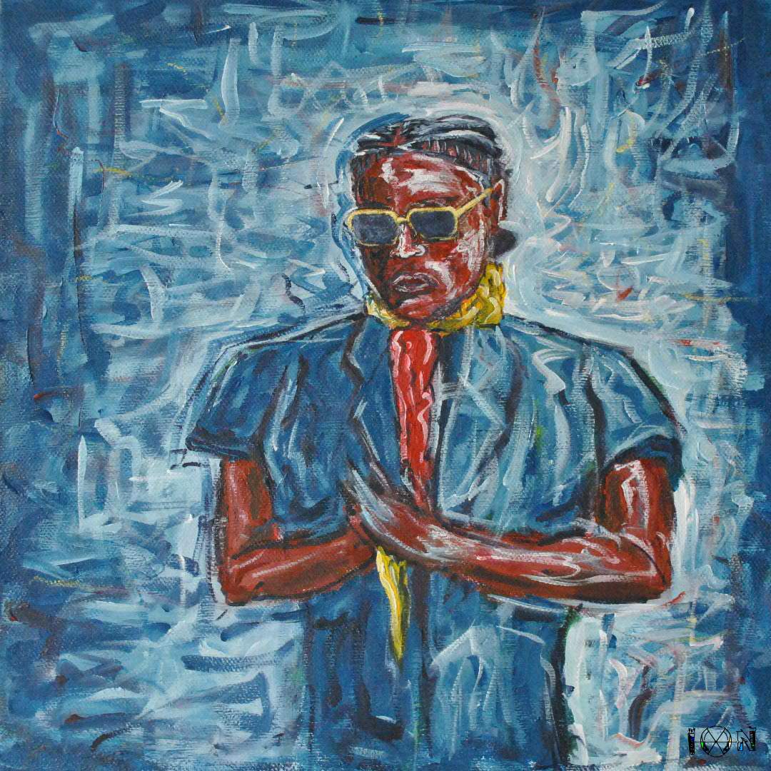 a picture of art work by artist inotila nghaamwa