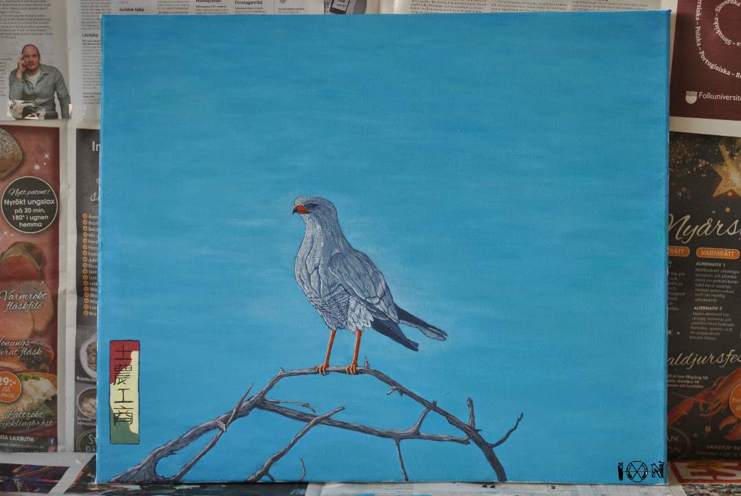 a picture of art work by artist inotila nghaamwa