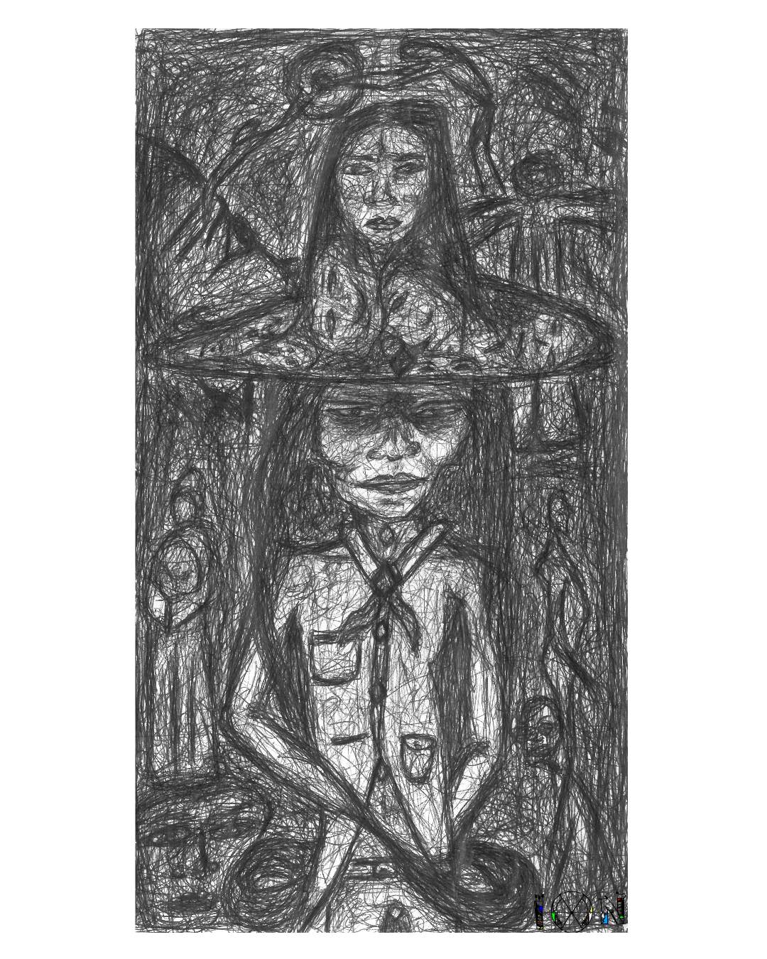 a picture of art work by artist inotila nghaamwa