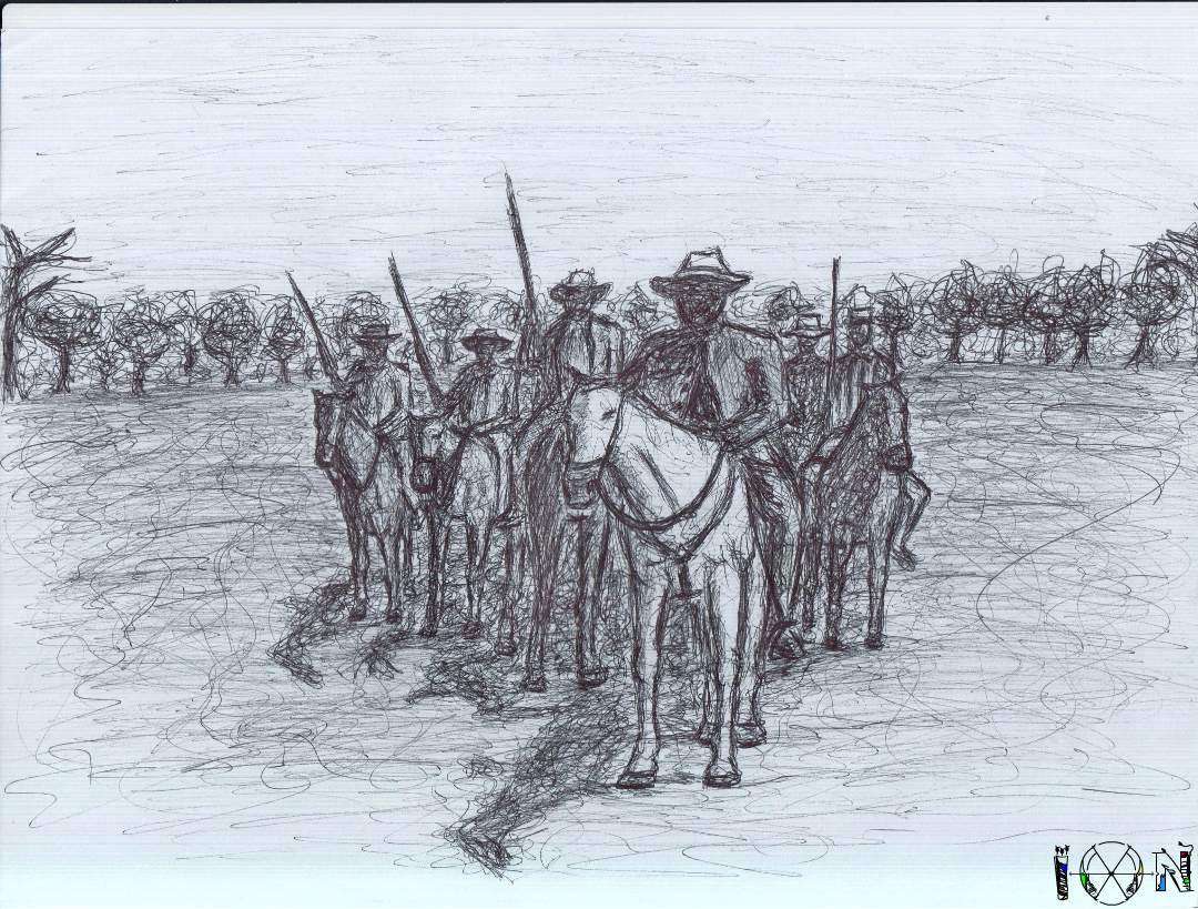 a picture of art work by artist inotila nghaamwa