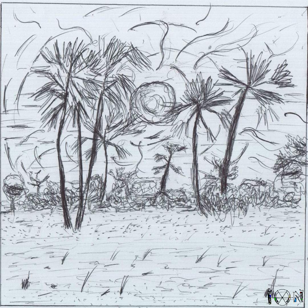 a picture of art work by artist inotila nghaamwa