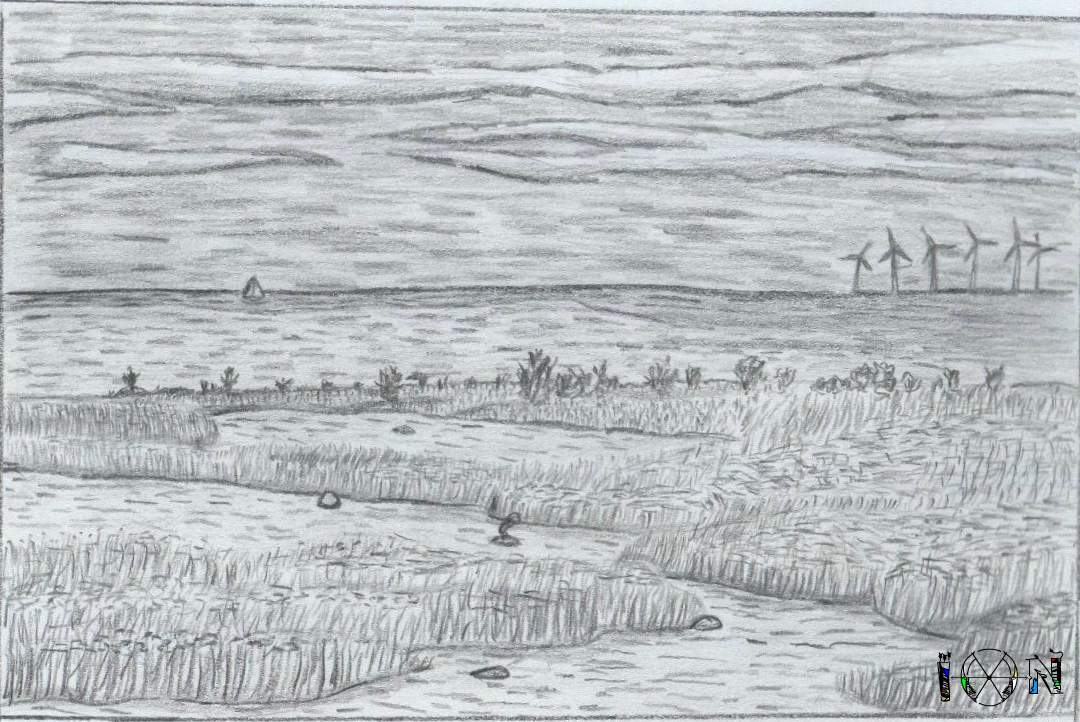 a picture of art work by artist inotila nghaamwa